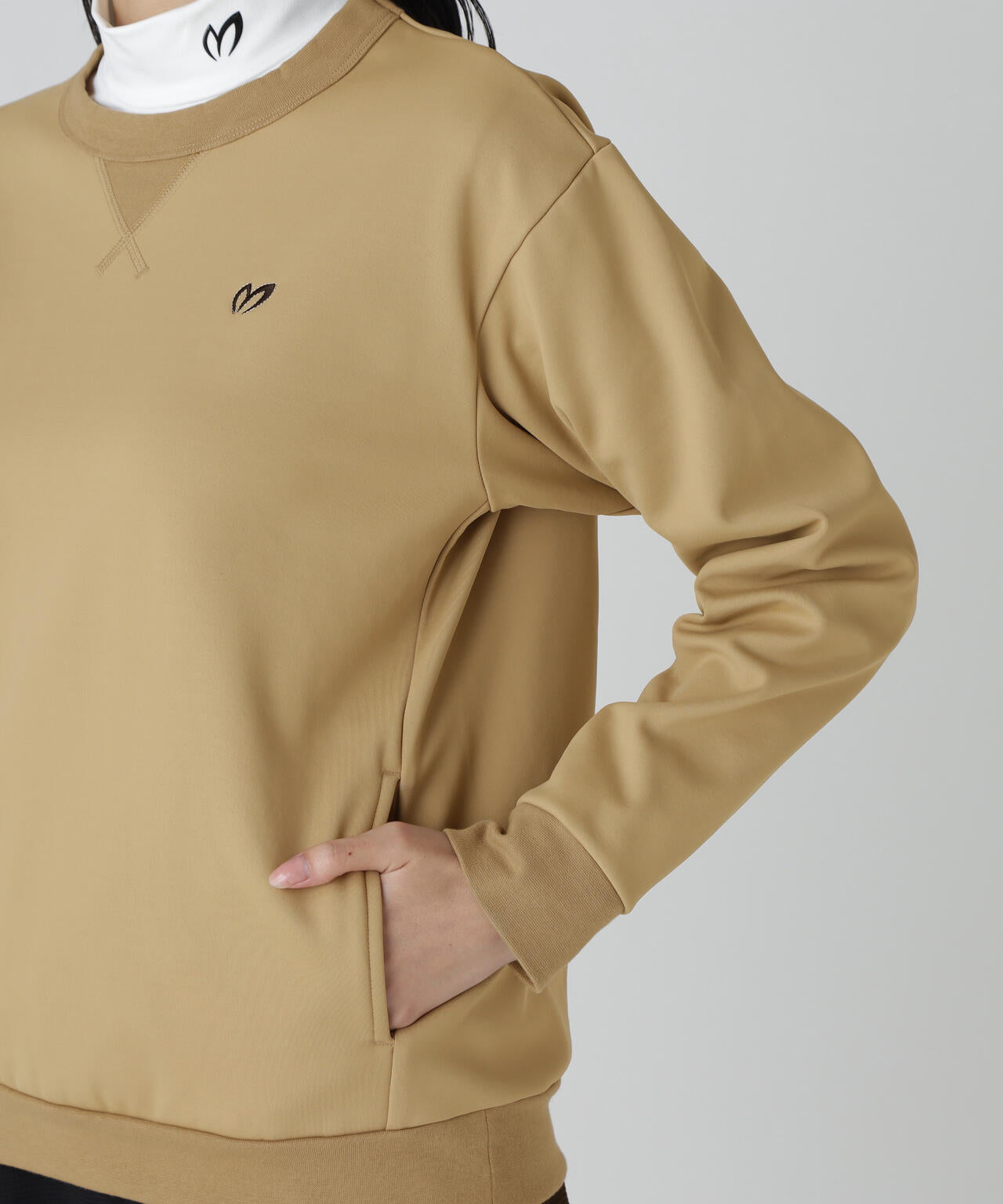 起毛トリコットクルーネックプルオーバー | MASTER BUNNY EDITION