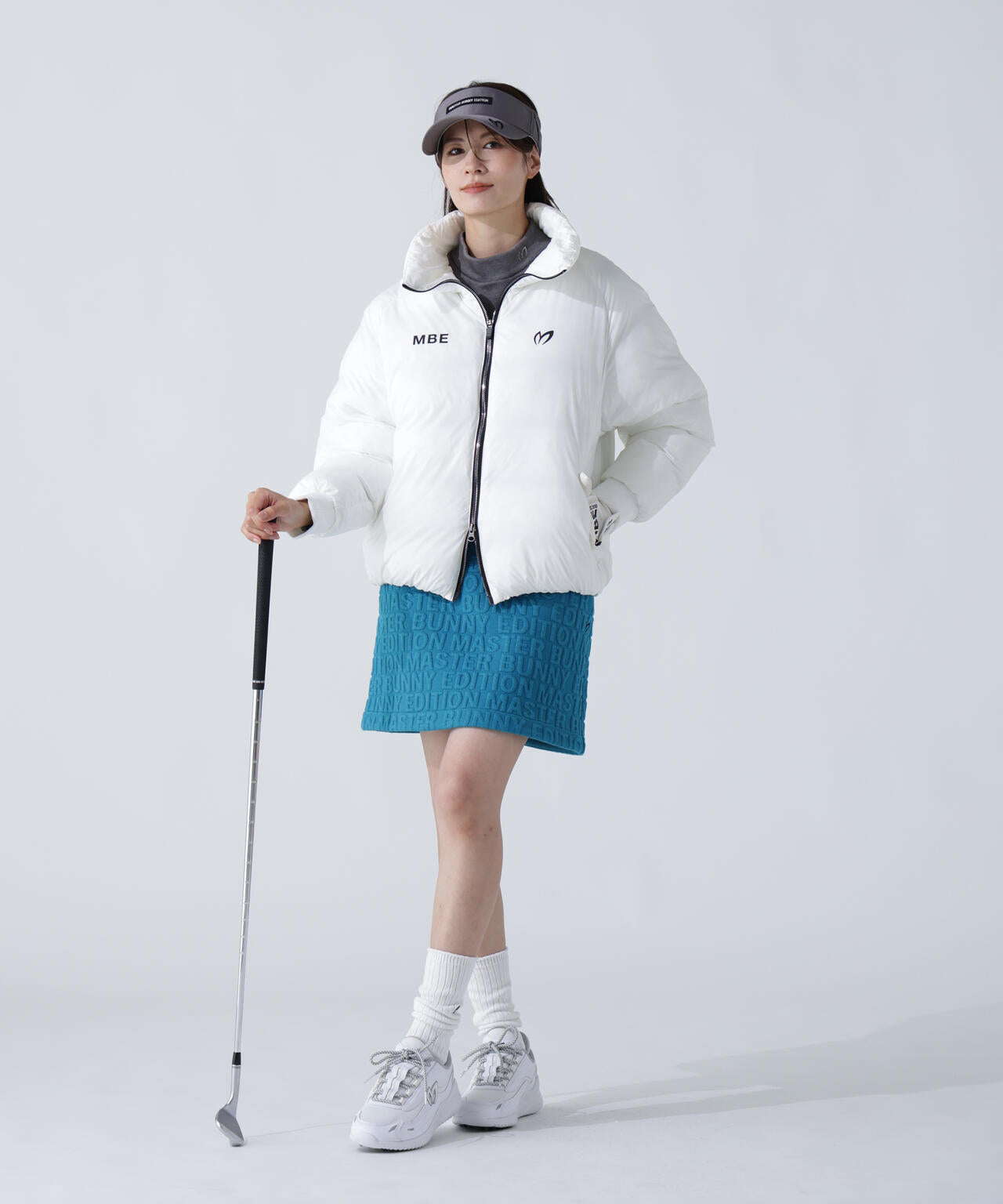 マスターバニーエディション❣️シルケットベア天竺 ハイネック❣️ホワイト新品正規品 マスターバニーエディション❣️シルケットベア天竺 ハイネック