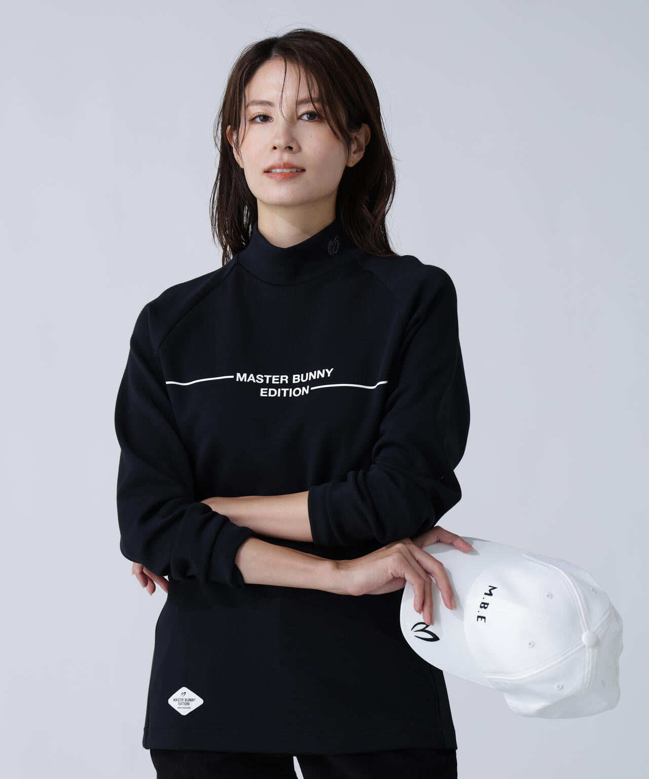 T/Rダンボール長袖ハイネックカットソー | MASTER BUNNY EDITION