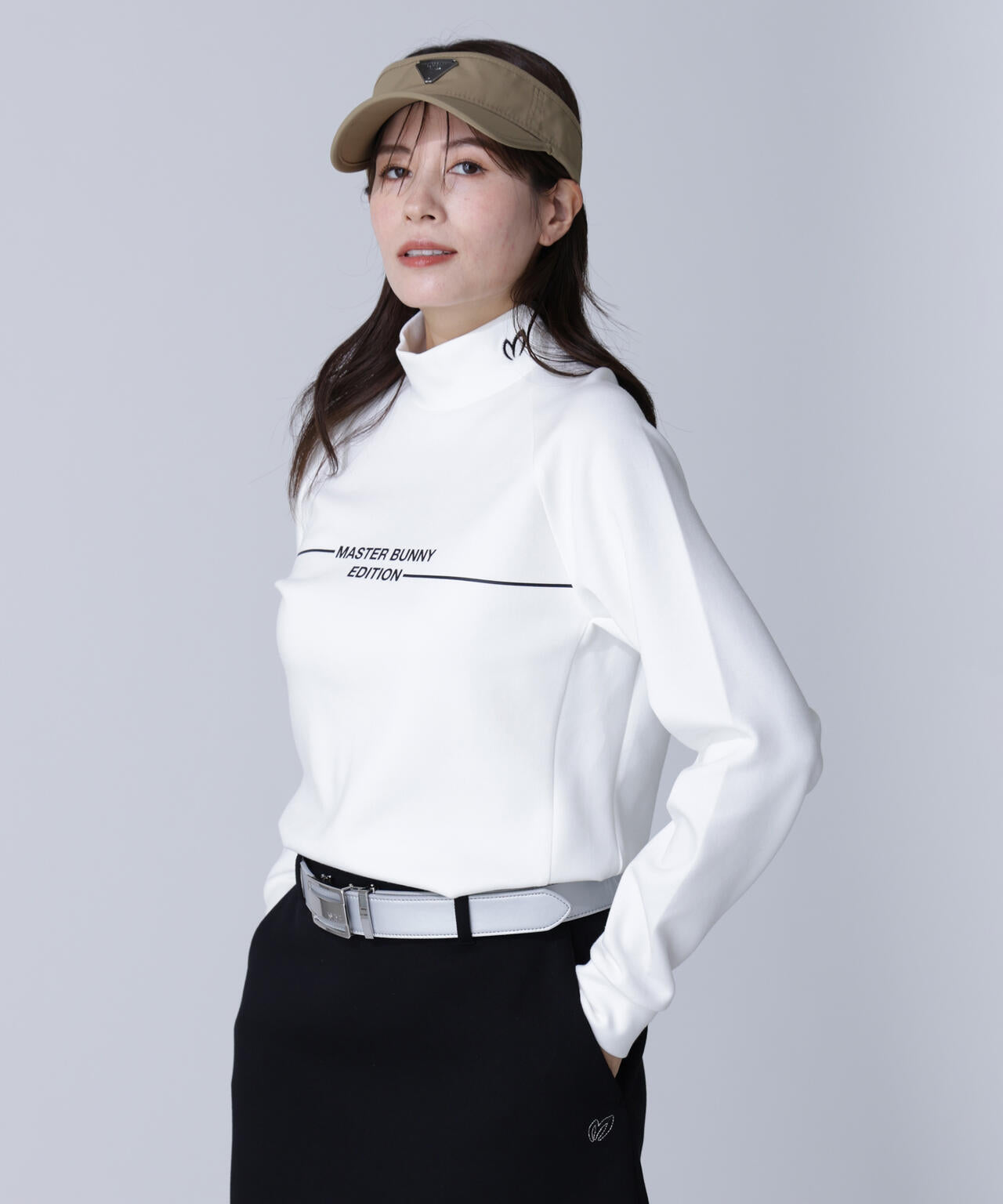T/Rダンボール長袖ハイネックカットソー | MASTER BUNNY EDITION