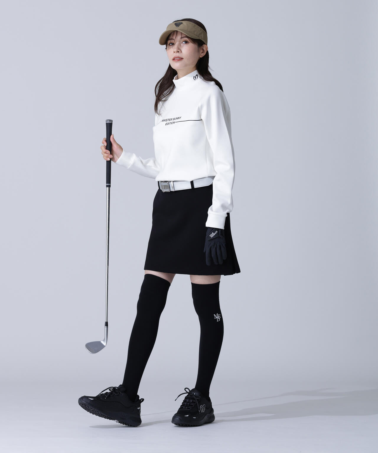 T/Rダンボール長袖ハイネックカットソー | MASTER BUNNY EDITION