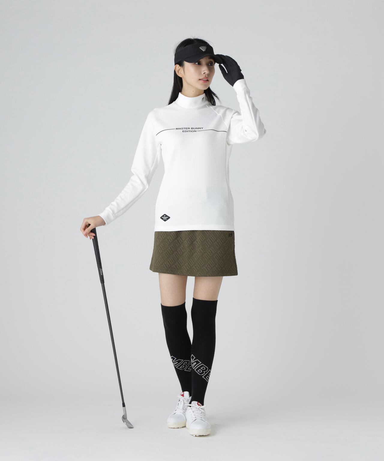 T/Rダンボール長袖ハイネックカットソー | MASTER BUNNY EDITION
