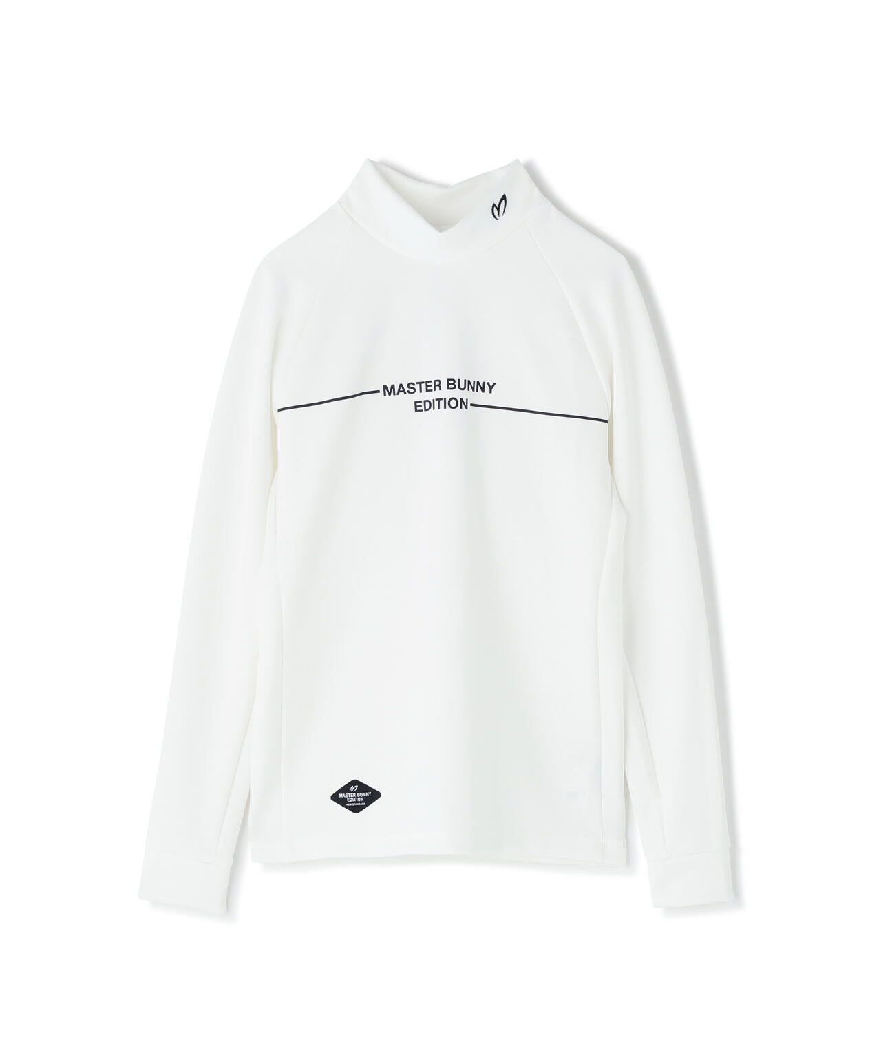 T/Rダンボール長袖ハイネックカットソー