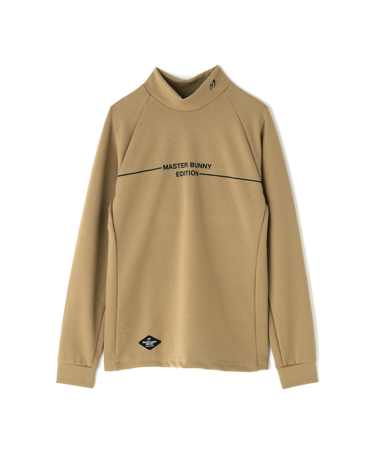 T/Rダンボール長袖ハイネックカットソー