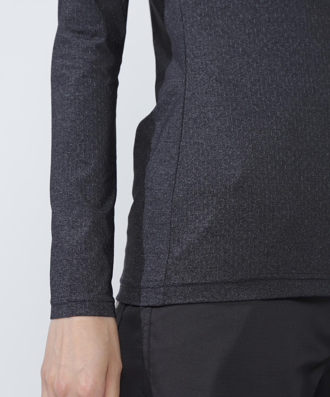 ボックスナイロンベア天竺長袖Uネックカットソー | MASTER BUNNY