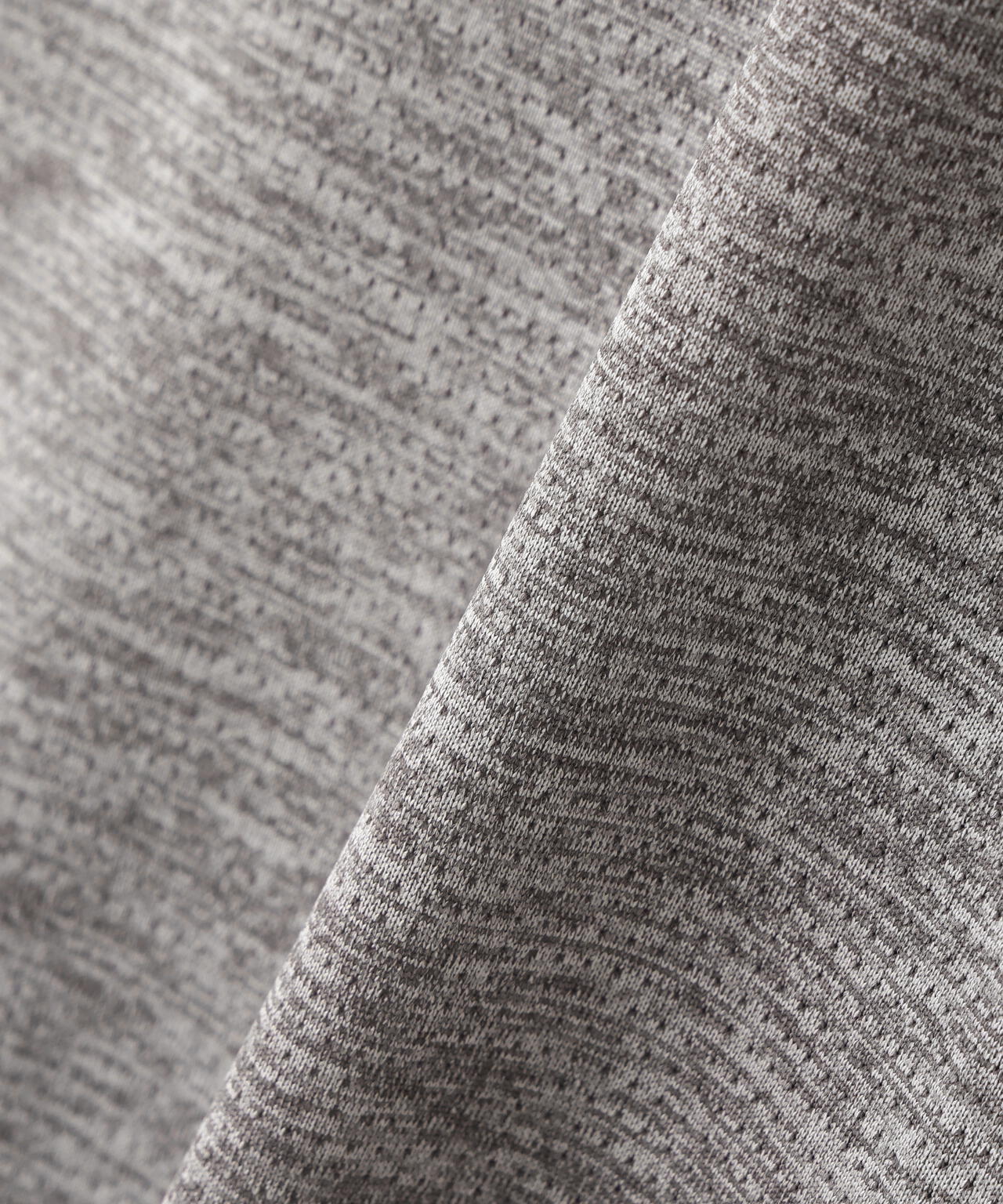 ベアメッシュ半袖モックネックカットソー