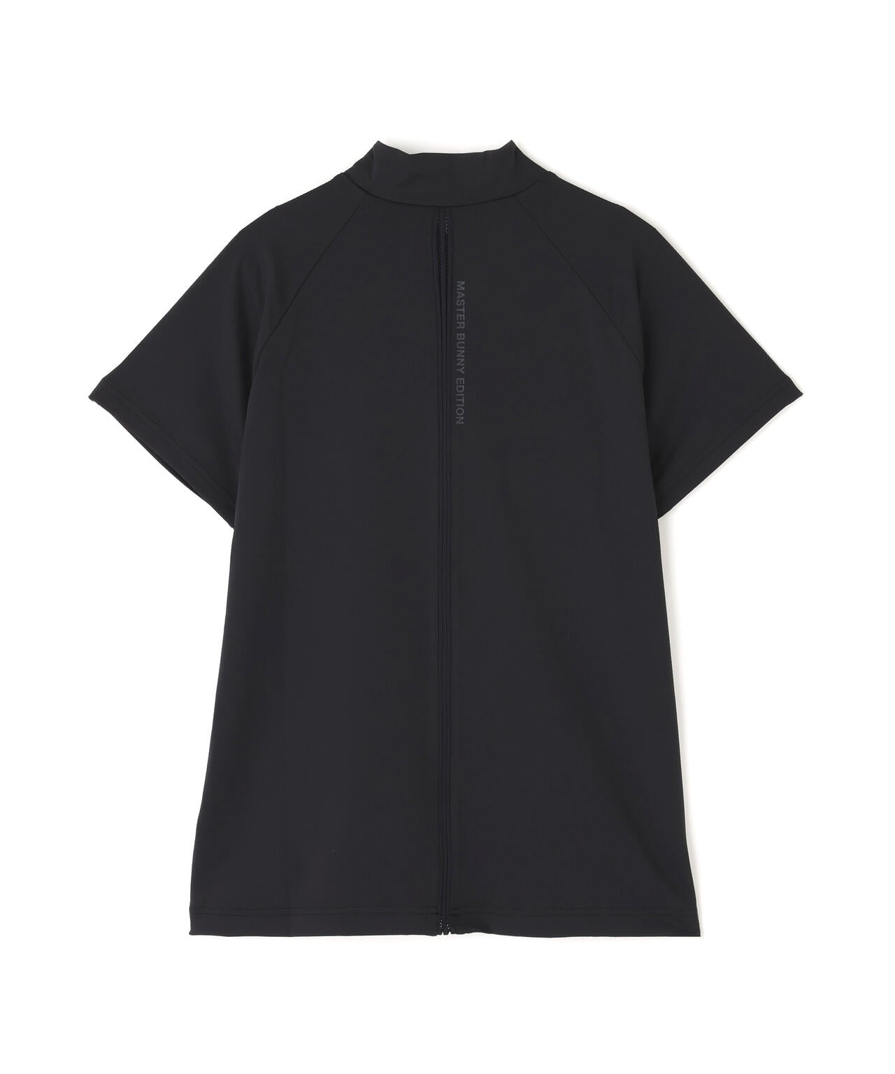 ブリスターストレッチ半袖ハイネックカットソー