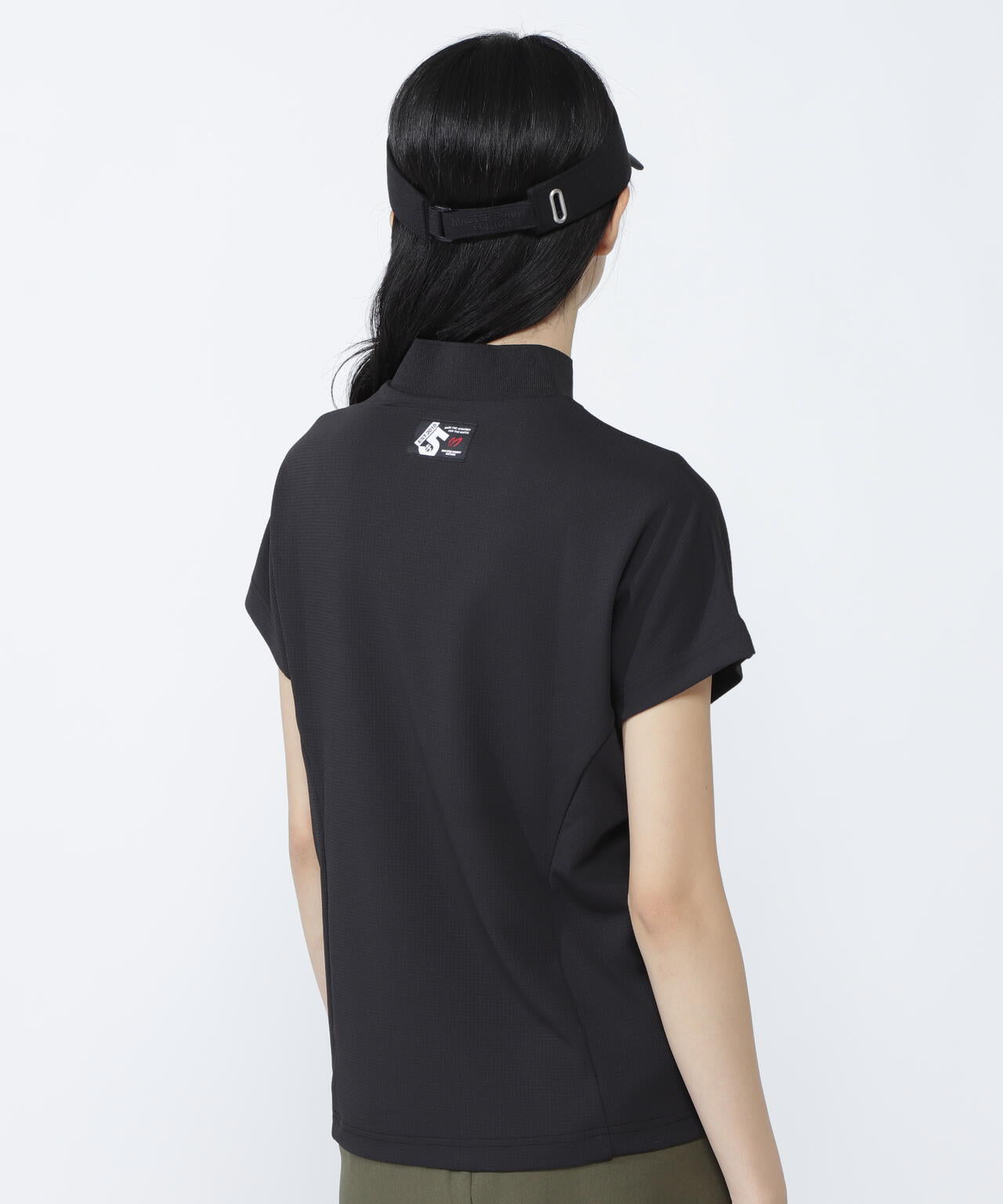 【SWAGGY BUNNY】SPXネオメッシュ フレンチスリーブハイネックカットソー