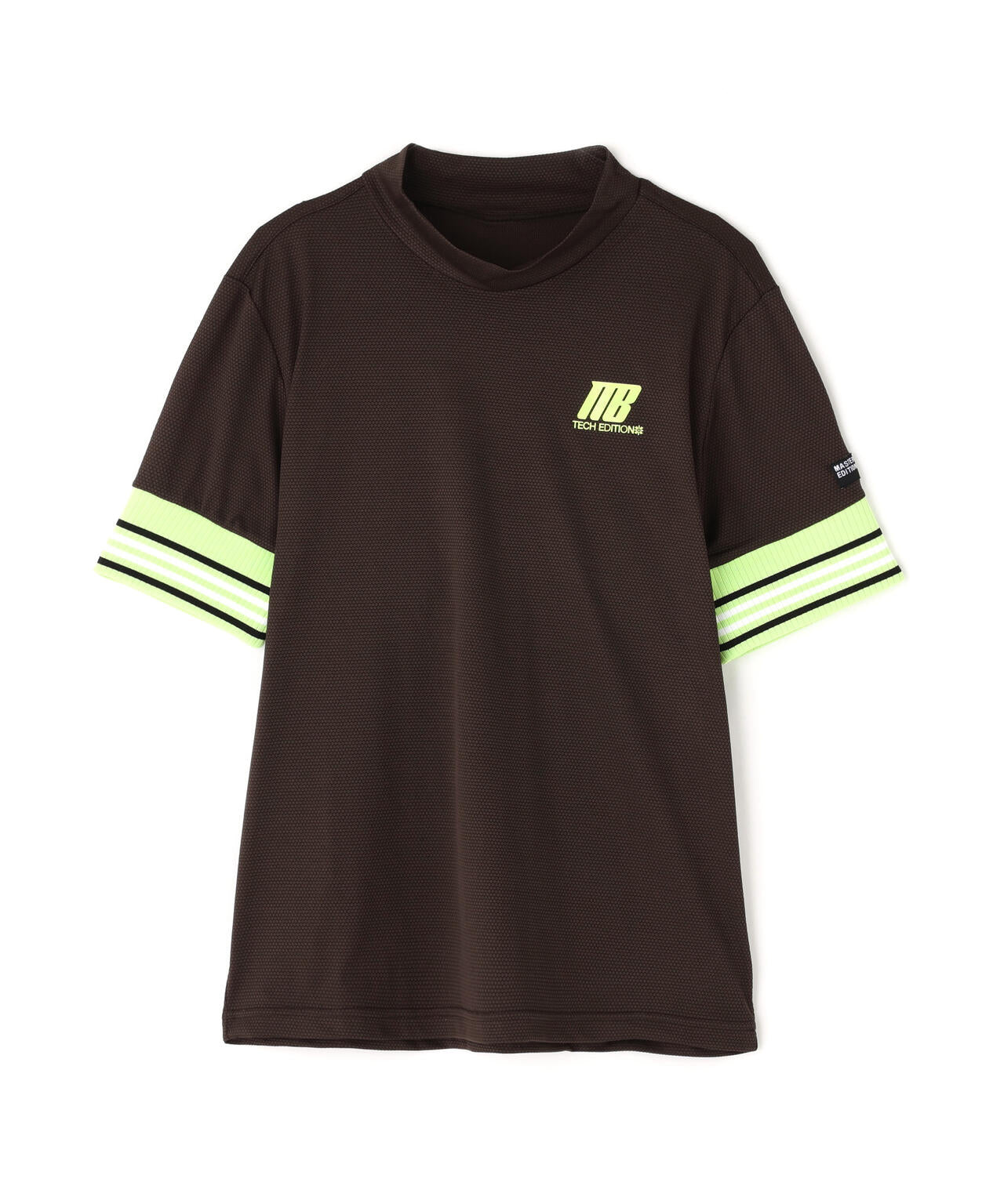 AddElm半袖モックネックカットソー