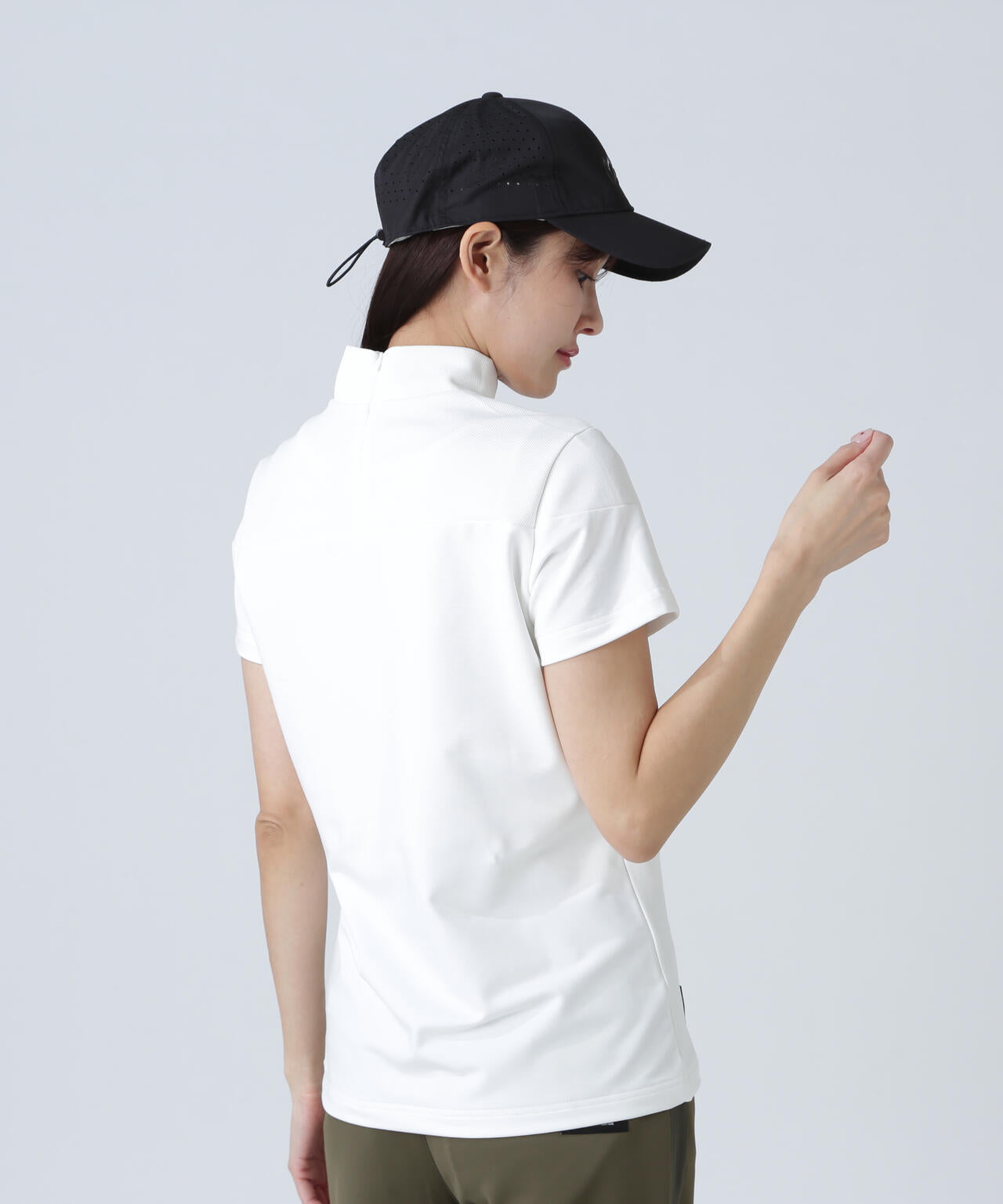 ドット半袖ハイネックカットソー | MASTER BUNNY EDITION