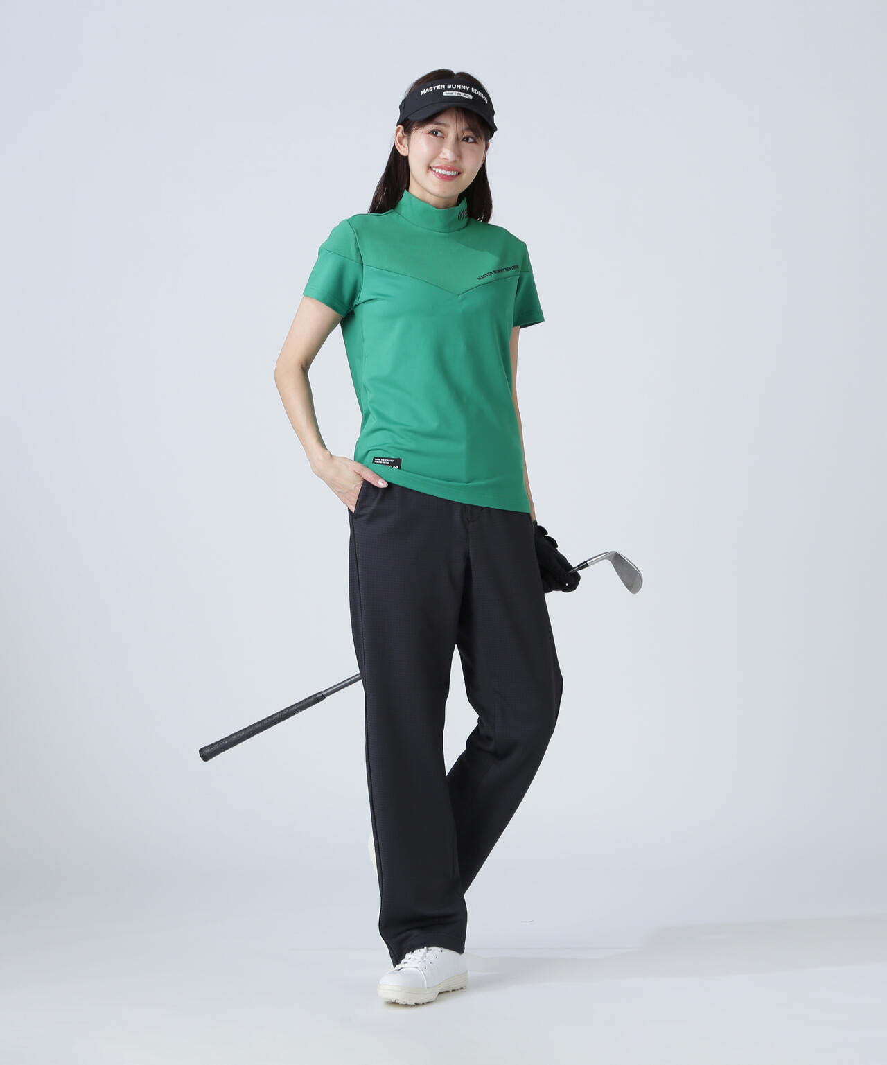 ドット半袖ハイネックカットソー | MASTER BUNNY EDITION