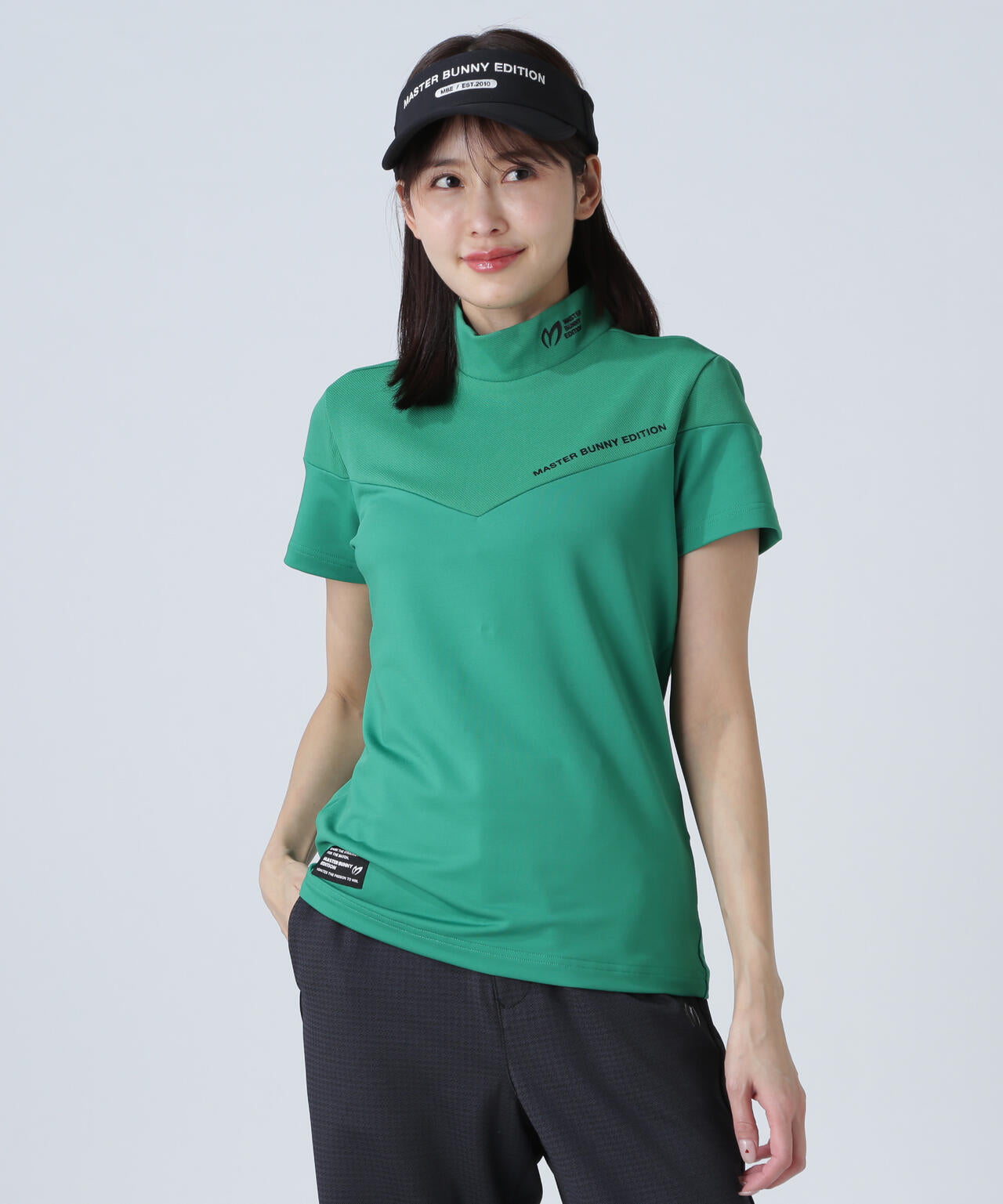 ドット半袖ハイネックカットソー | MASTER BUNNY EDITION