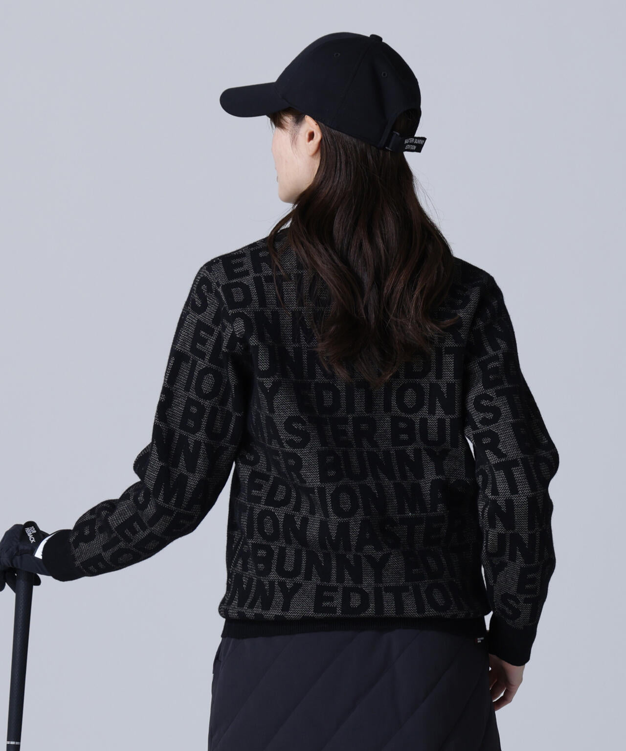 ロゴクルーネックニットプルオーバー | MASTER BUNNY EDITION