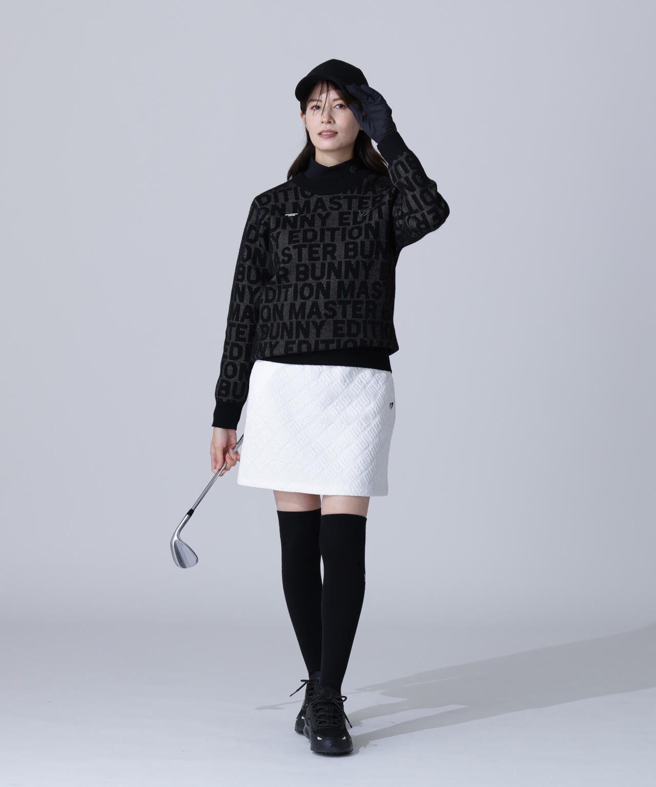 【新品タグ付】22年モデル マスターバニーエディション ニット×タフタスカート 楽天市場】【PREMIUM SAL;E 30%OFF】マスターバニーbyパーリーゲイツ