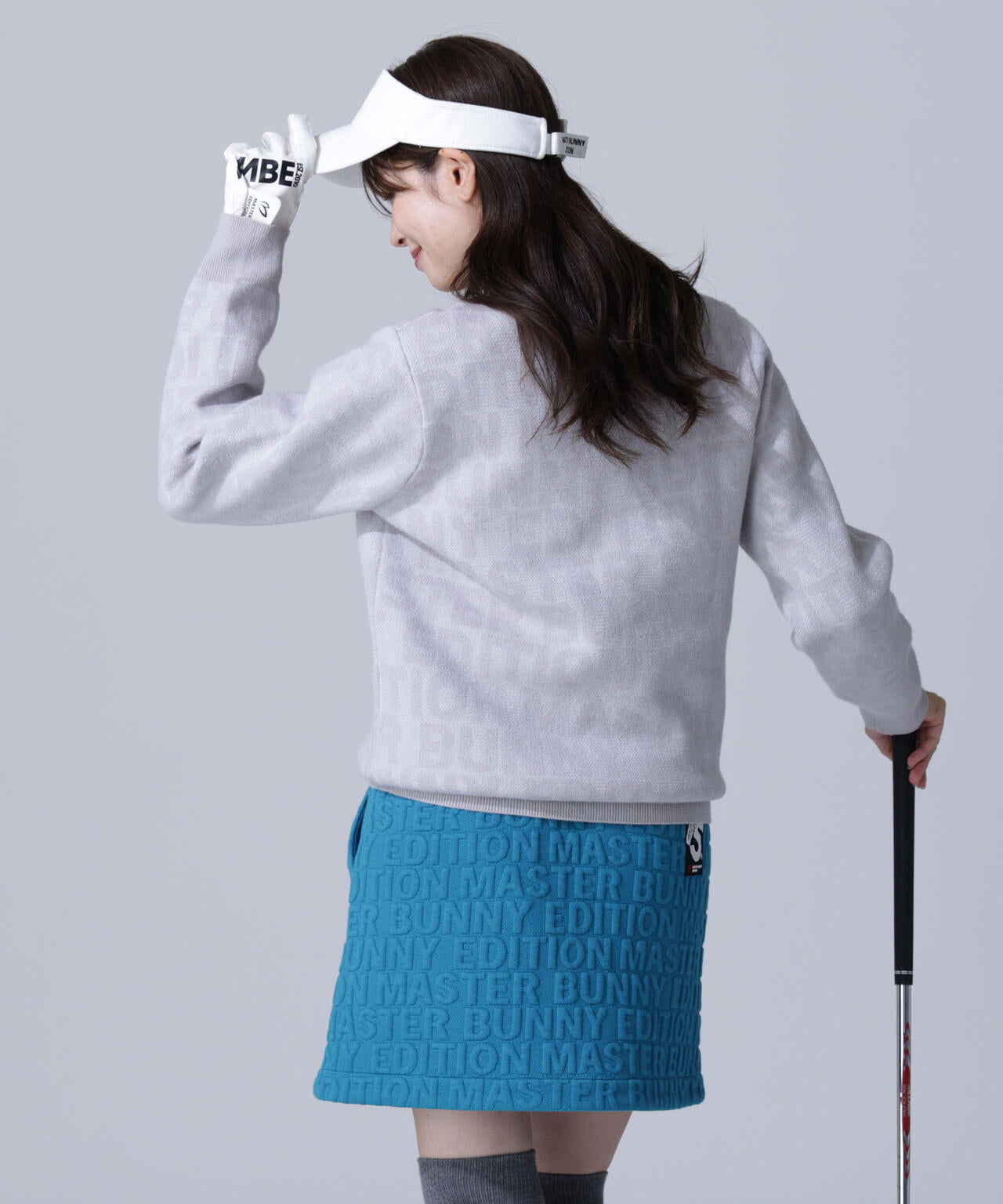 ロゴクルーネックニットプルオーバー | MASTER BUNNY EDITION