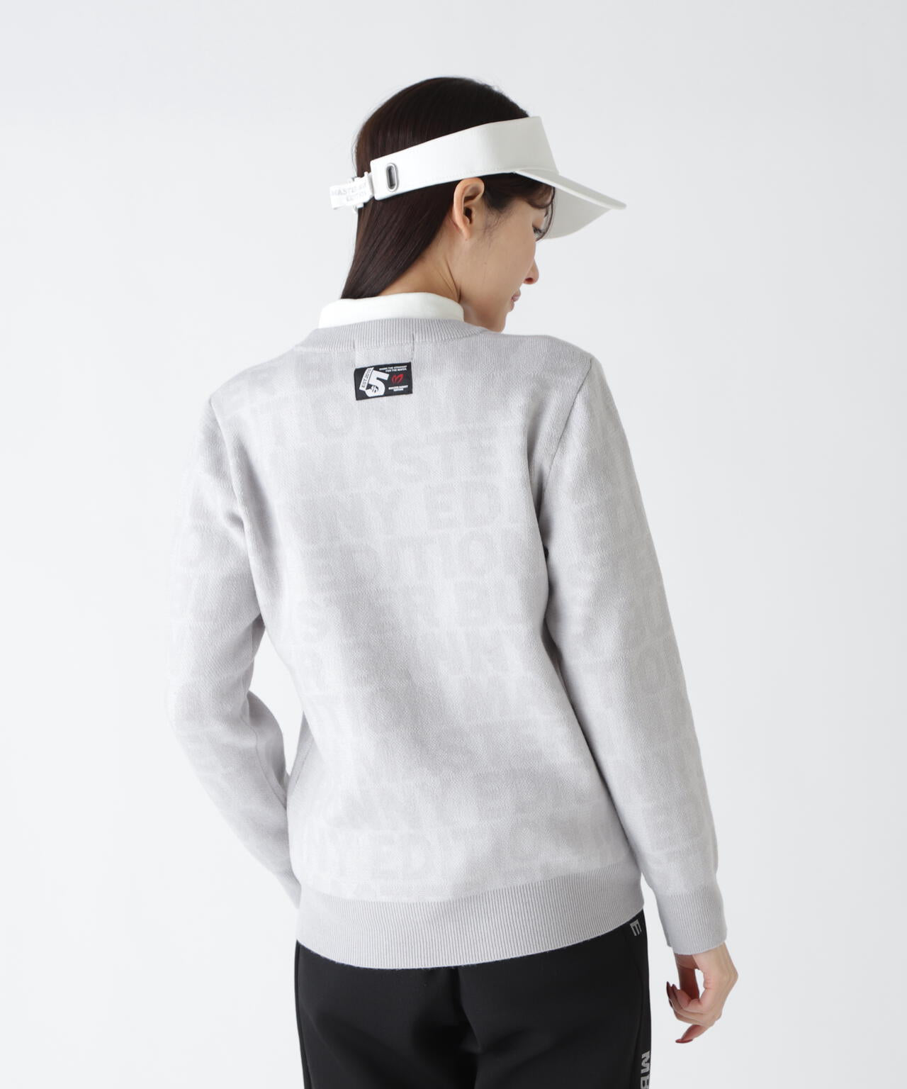 ロゴクルーネックニットプルオーバー | MASTER BUNNY EDITION