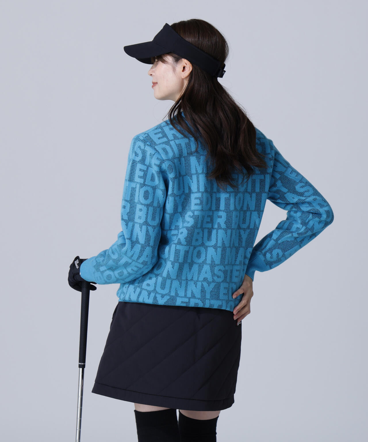 ロゴクルーネックニットプルオーバー | MASTER BUNNY EDITION