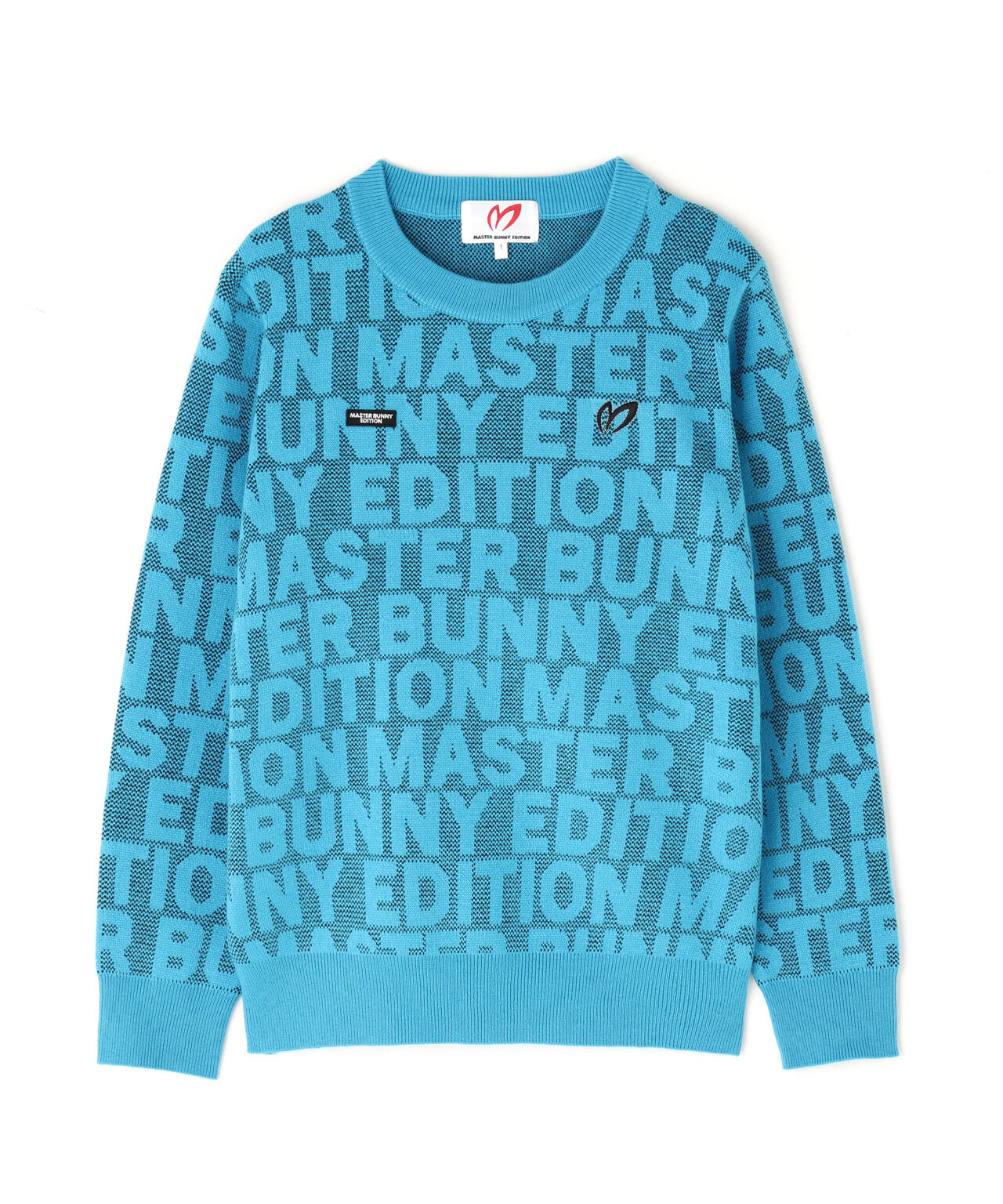 ロゴクルーネックニットプルオーバー | MASTER BUNNY EDITION