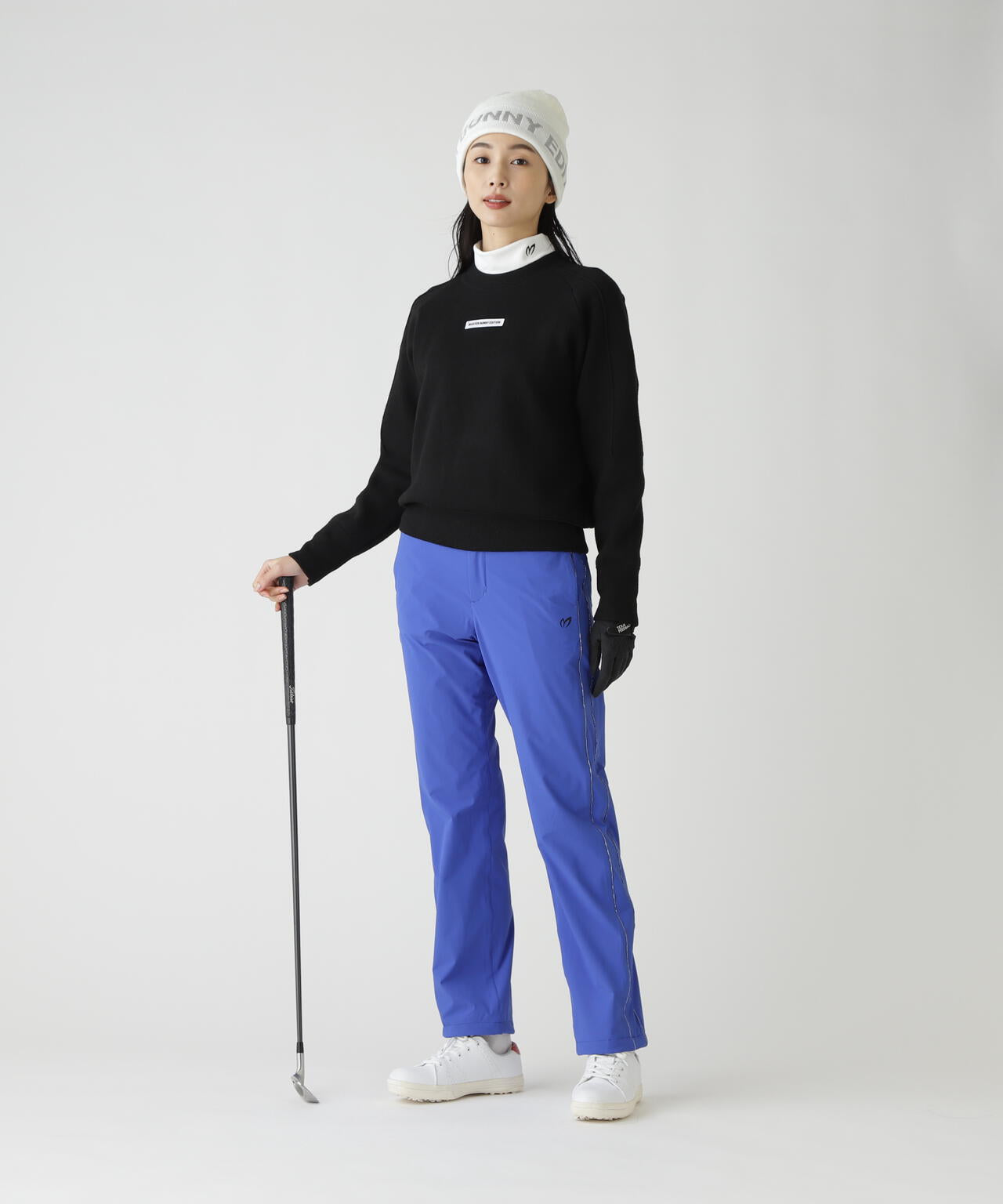 Ｗジャガードクルーネックニットプルオーバー