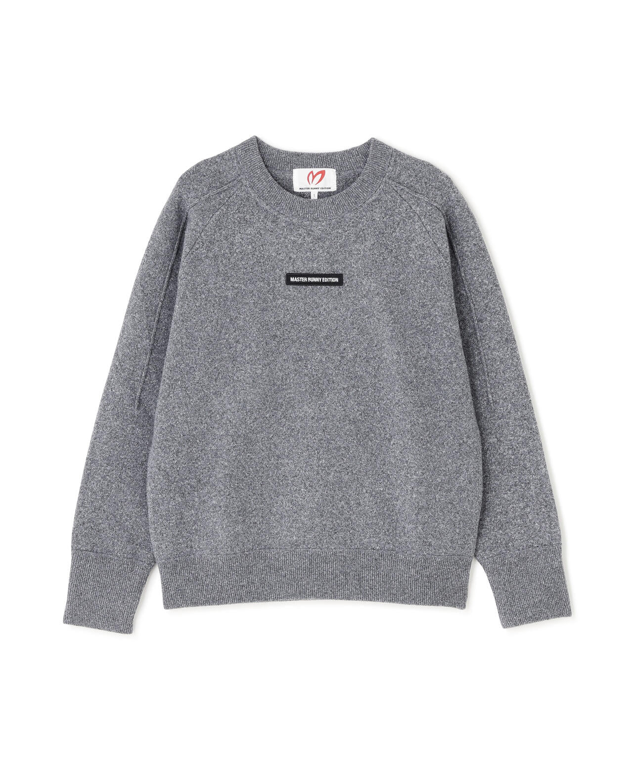 Ｗジャガードクルーネックニットプルオーバー