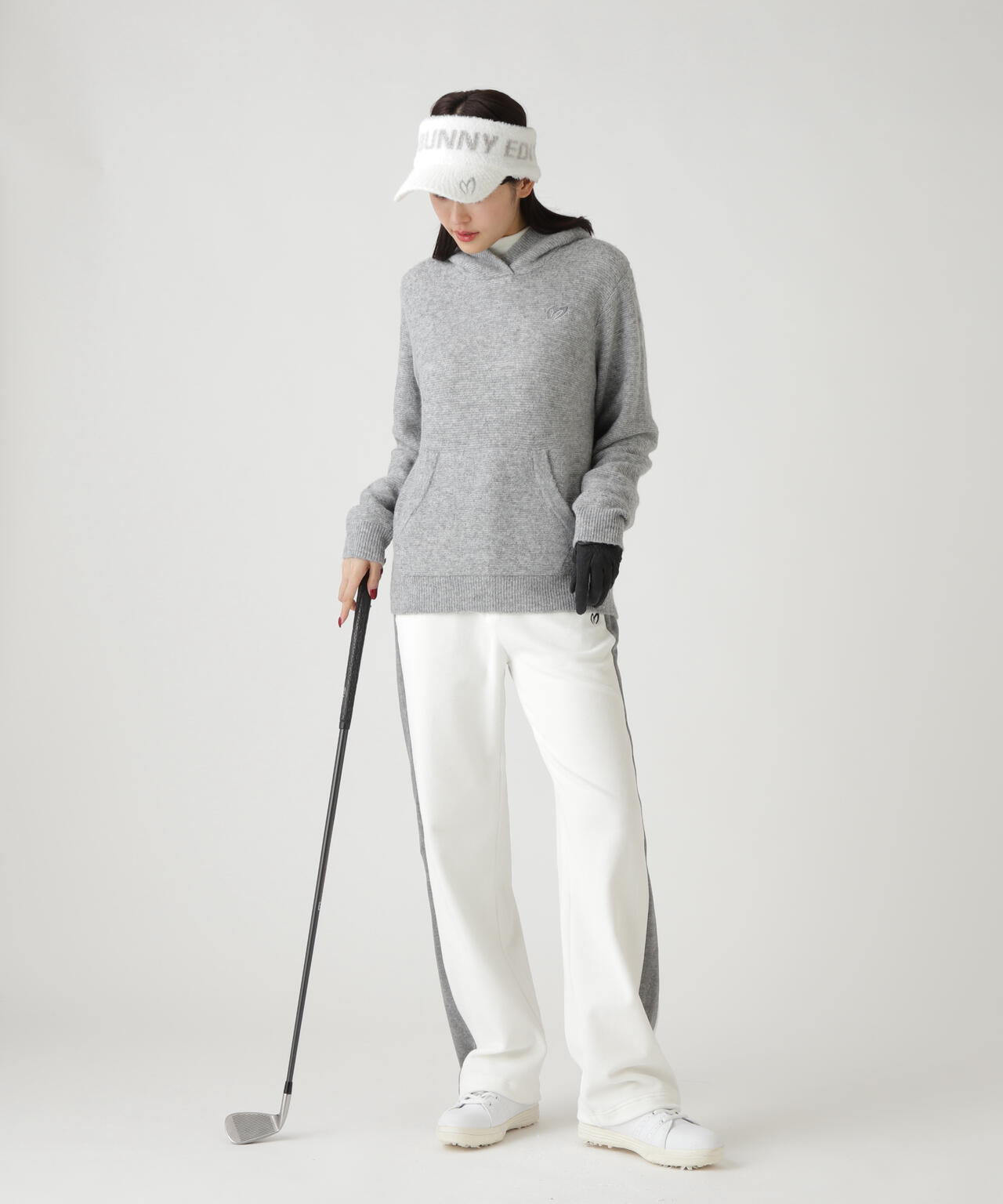 未使用 MASTER BUNNY EDITION ニットプルオーバー フーディ ニットフーディプルオーバー | MASTER BUNNY EDITION（マスターバニー