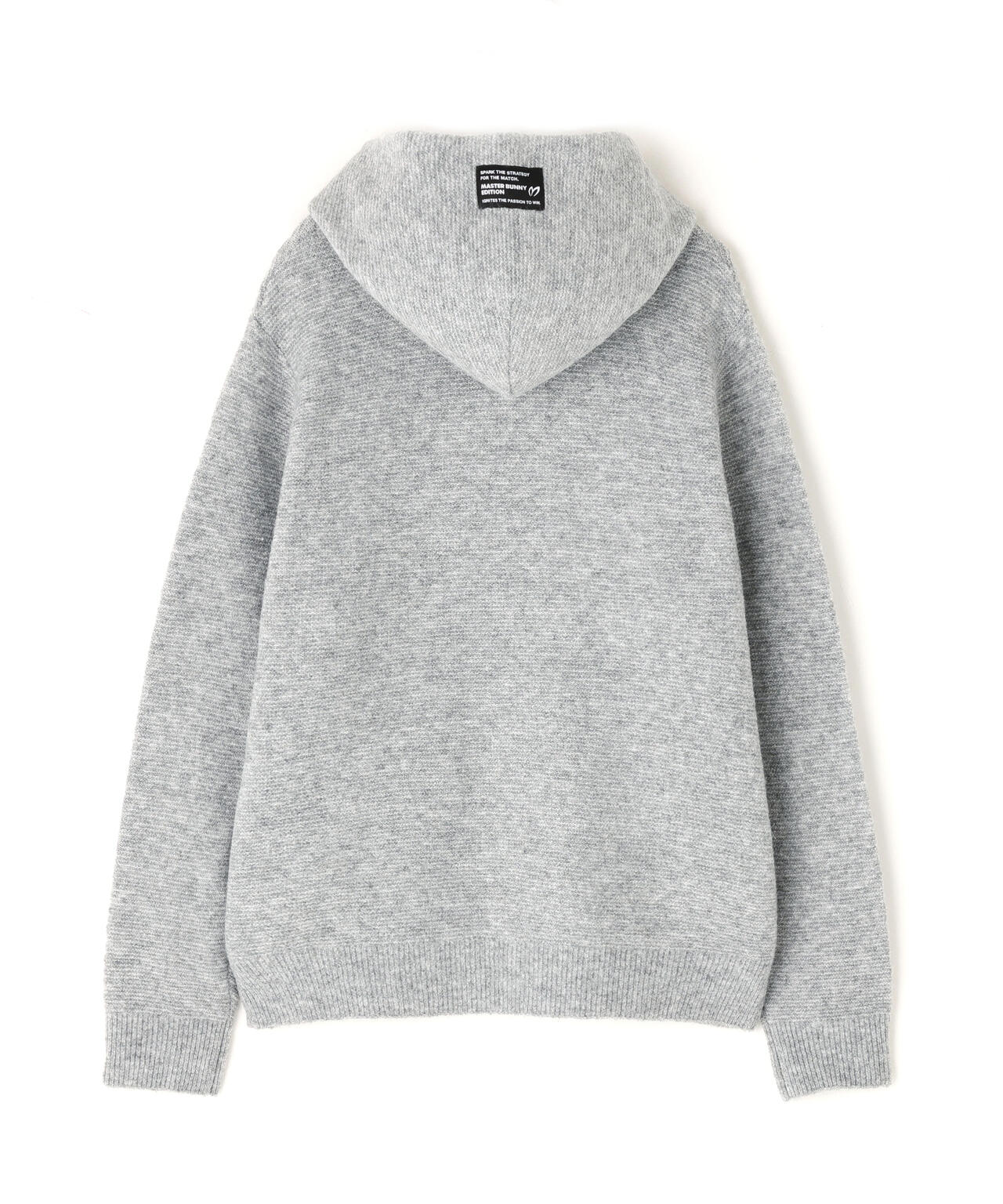 未使用 MASTER BUNNY EDITION ニットプルオーバー フーディ ニットフーディプルオーバー | MASTER BUNNY EDITION（マスターバニー