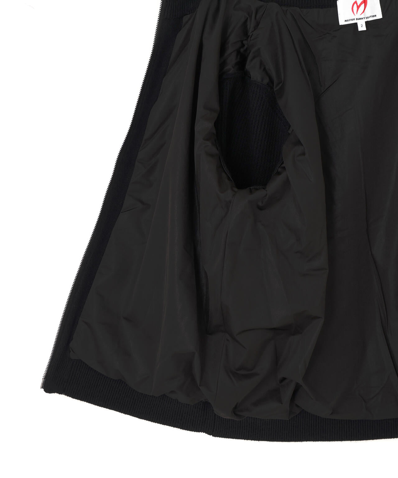 裏付きジップアップニットブルゾン | MASTER BUNNY EDITION（マスター
