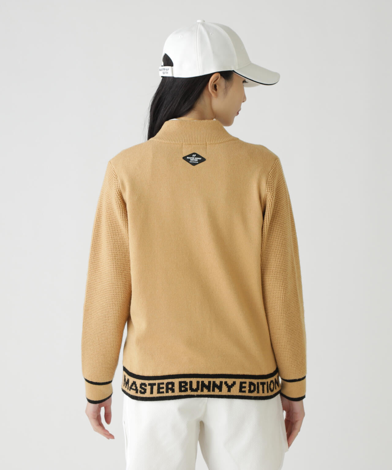 裏付きジップアップニットブルゾン | MASTER BUNNY EDITION（マスター