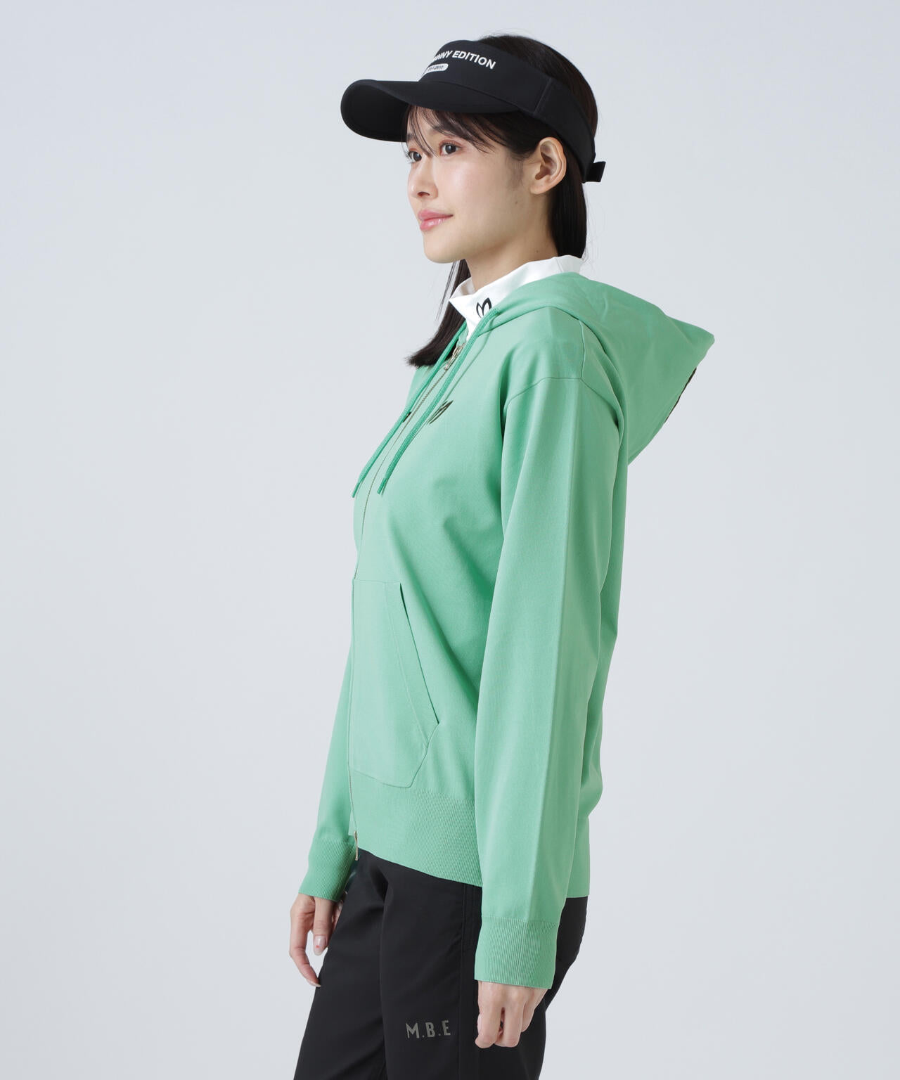 マスターバニー★レディースフーディジャケット2 フルジップニットフーディ | MASTER BUNNY EDITION（マスターバニー