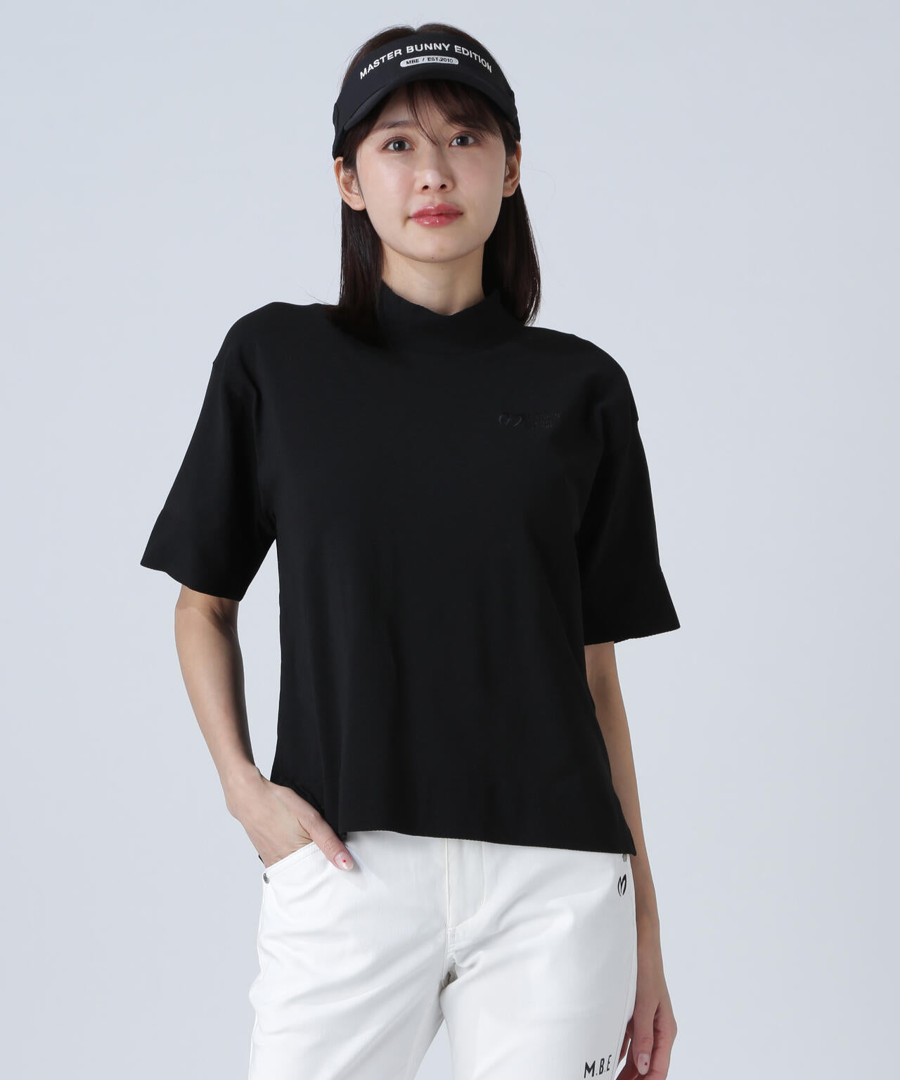 Regent半袖ハイネックニットプルオーバー | MASTER BUNNY EDITION