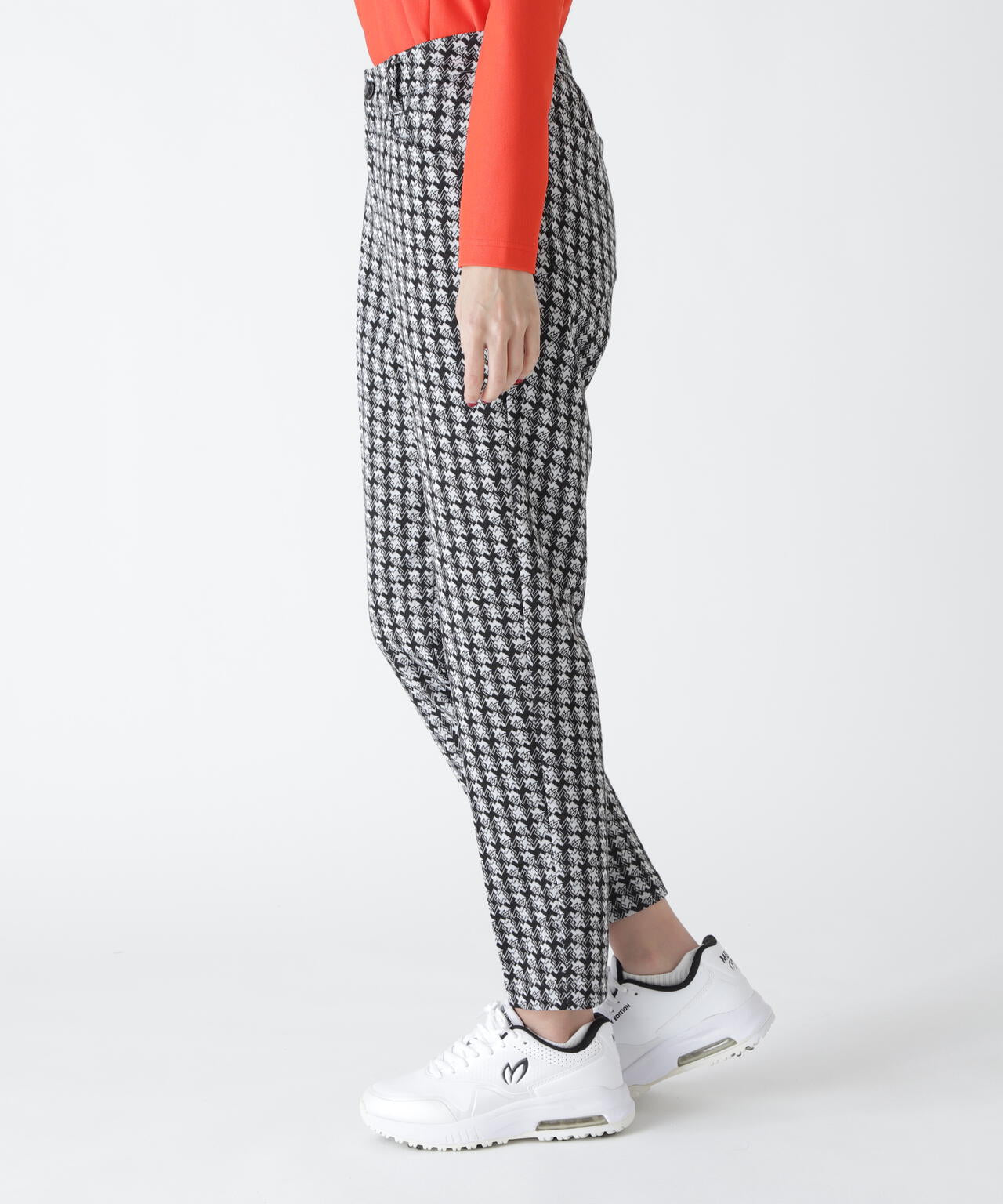 千鳥ジャガードパンツ