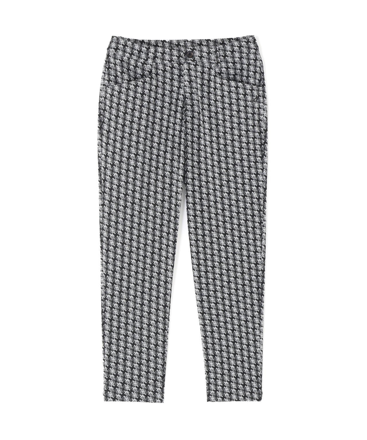 千鳥ジャガードパンツ