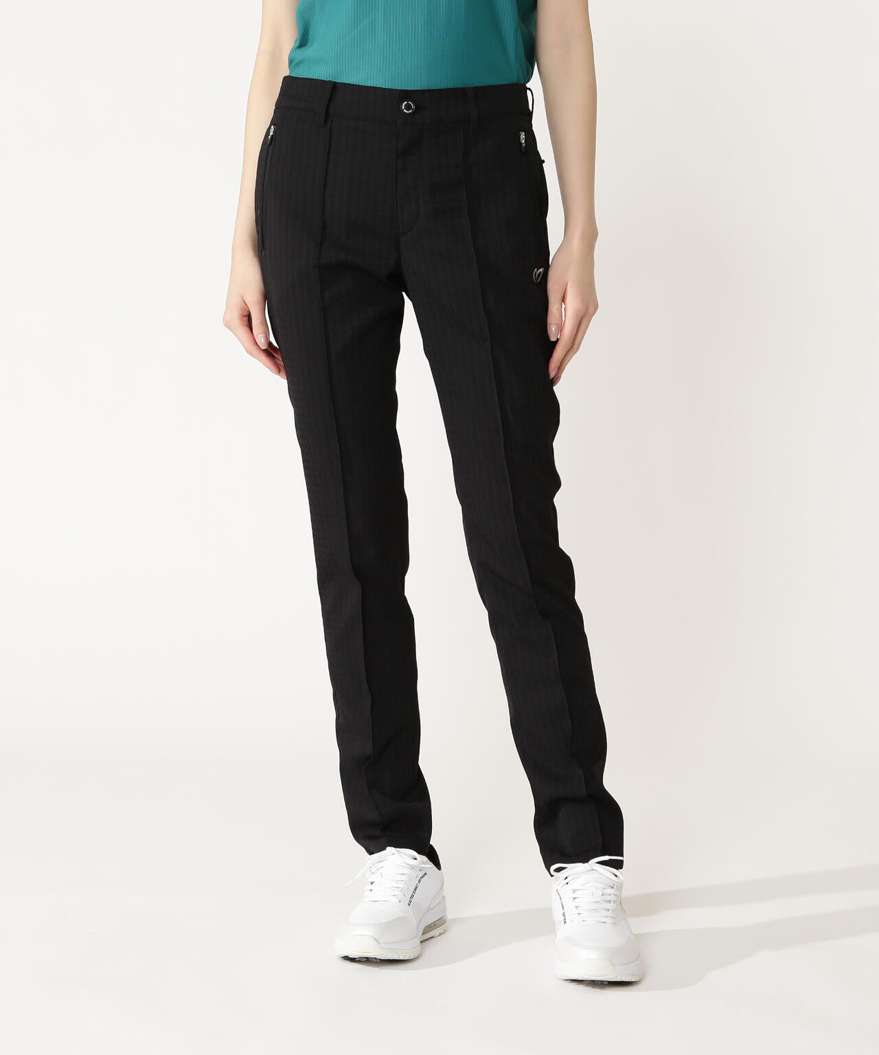 ジオメトリックジャガードパンツ