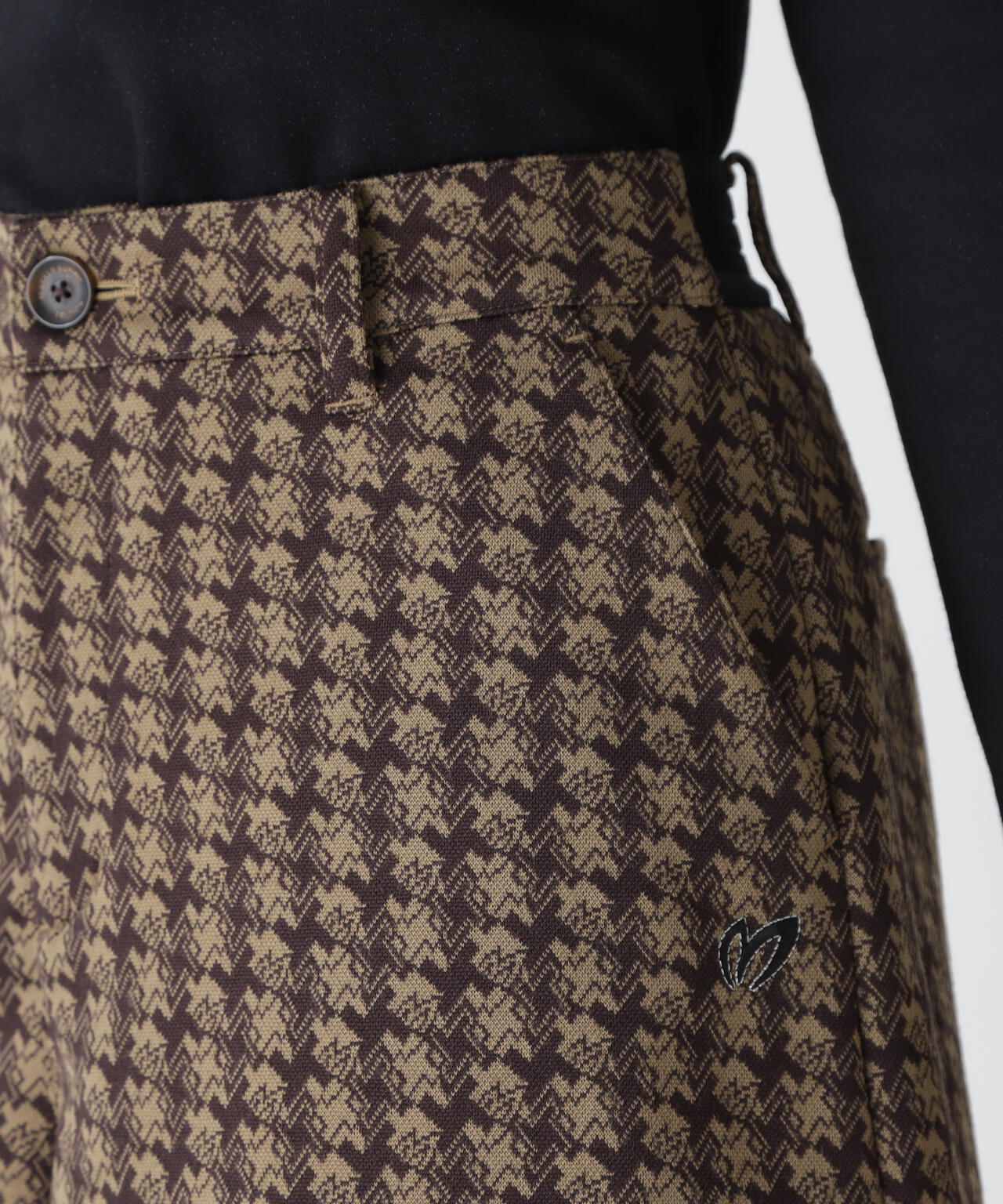 千鳥ジャガードショートパンツ