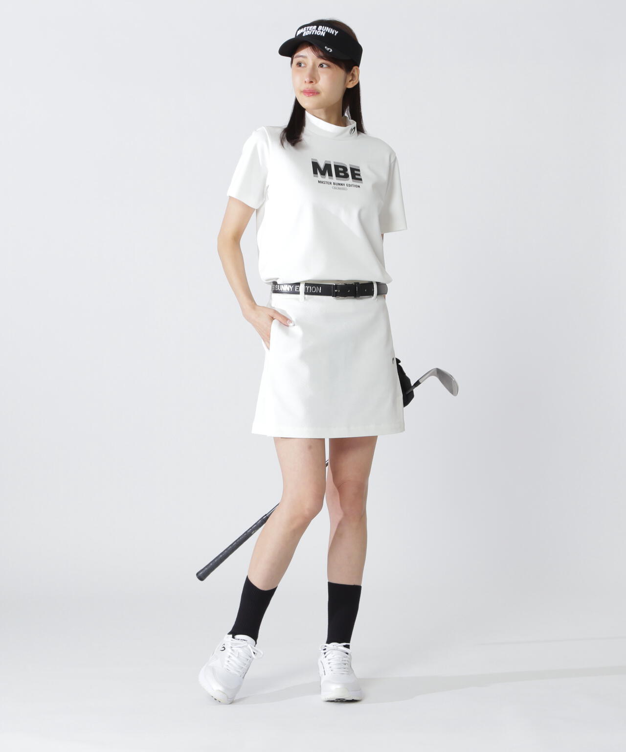 MASTER BUNNY EDITION スカート コットンポリエステルストレッチスカート | MASTER BUNNY EDITION