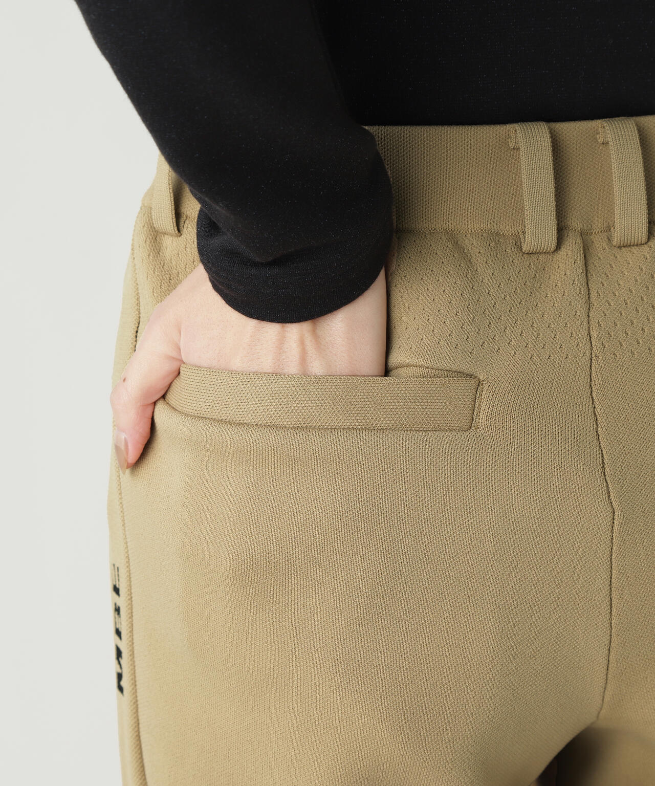 REGENTニットトラック風パンツ