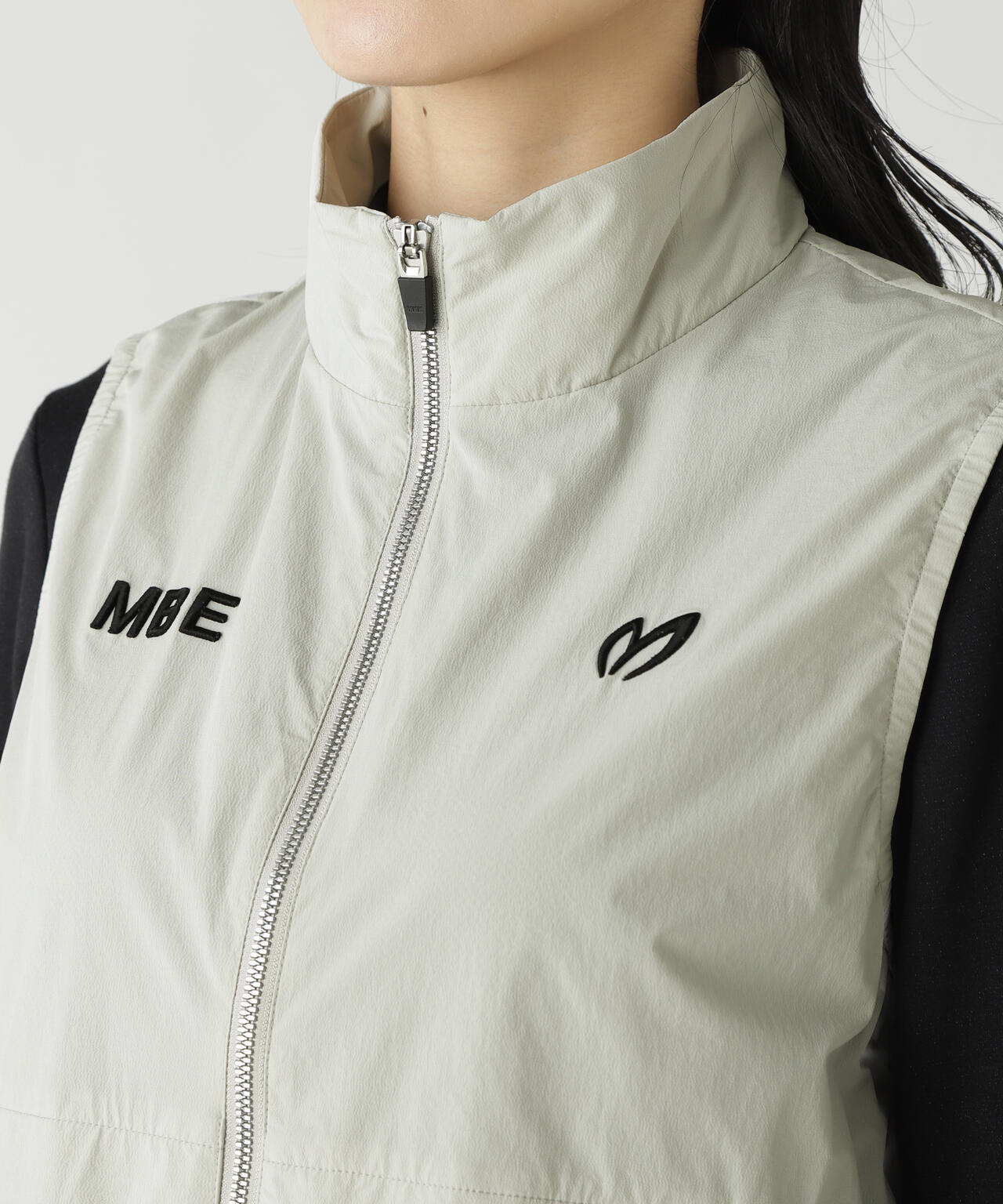 試着のみ マスターバニー ベスト ジレ ナイロン フルジップアップ 試着のみ マスターバニー ベスト ジレ ナイロン フルジップアップ