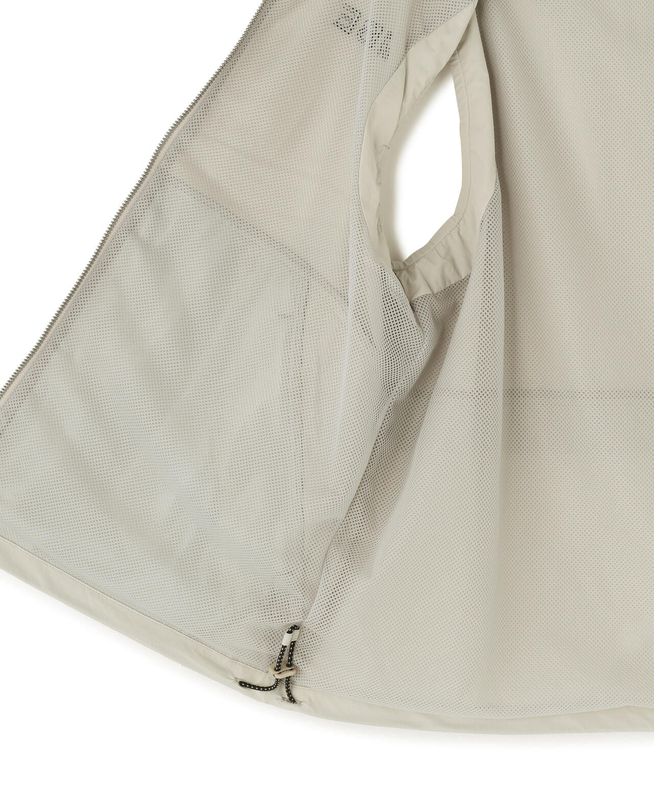 カジナイロンストレッチフルジップアップベスト