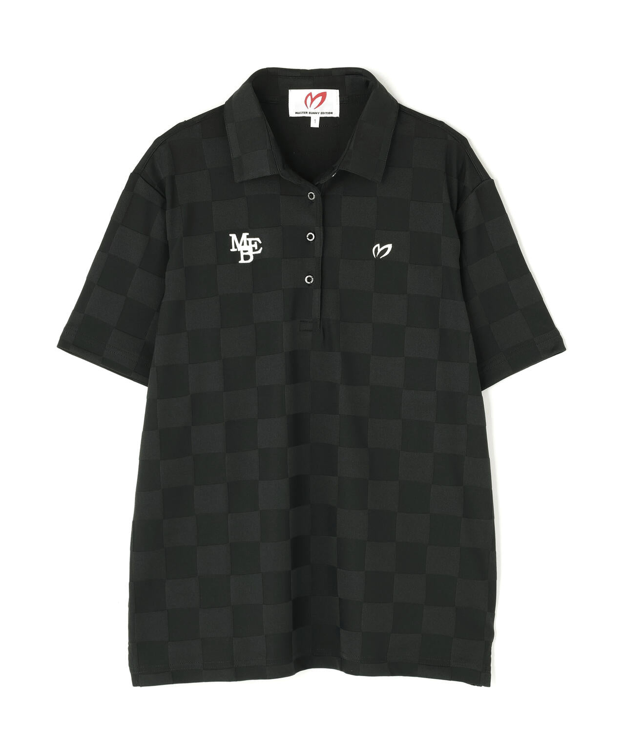 市松リンクス半袖ポロシャツ | MASTER BUNNY EDITION（マスターバニー