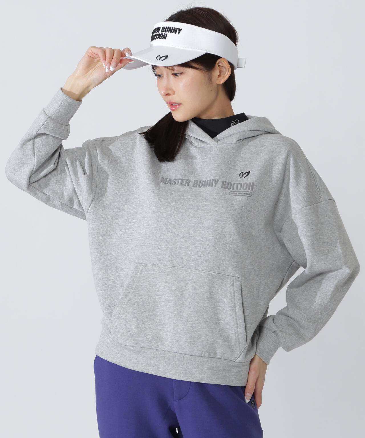 T/Cベア裏毛スウェットフーディプルオーバー | MASTER BUNNY EDITION