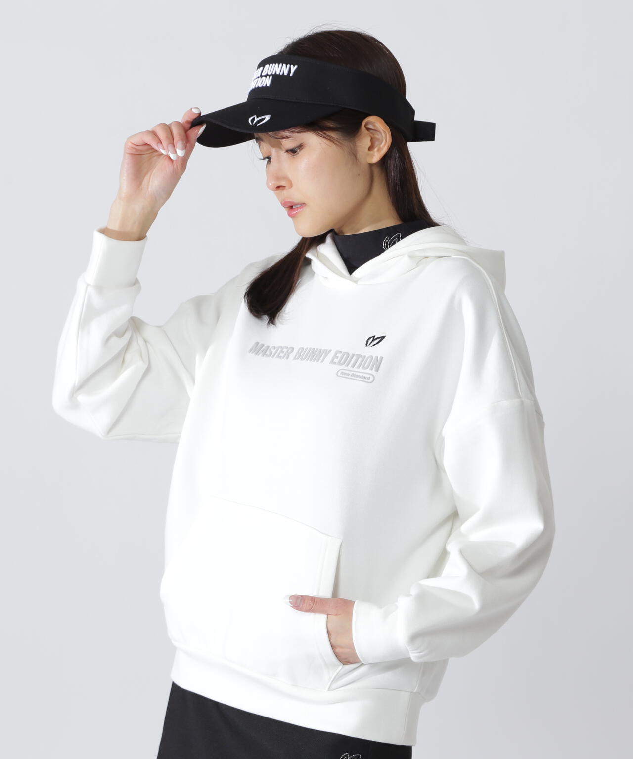 T/Cベア裏毛スウェットフーディプルオーバー | MASTER BUNNY EDITION