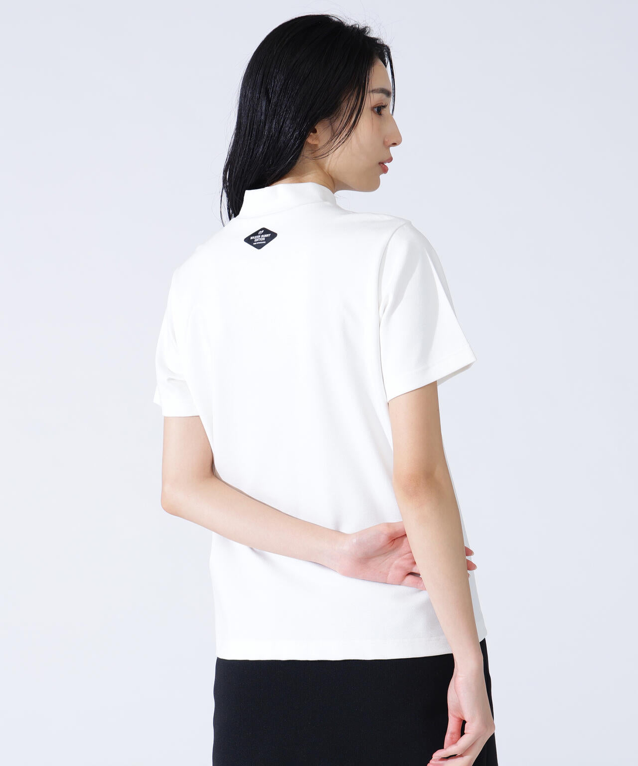 4WAYジャガード半袖モックネックカットソー | MASTER BUNNY EDITION