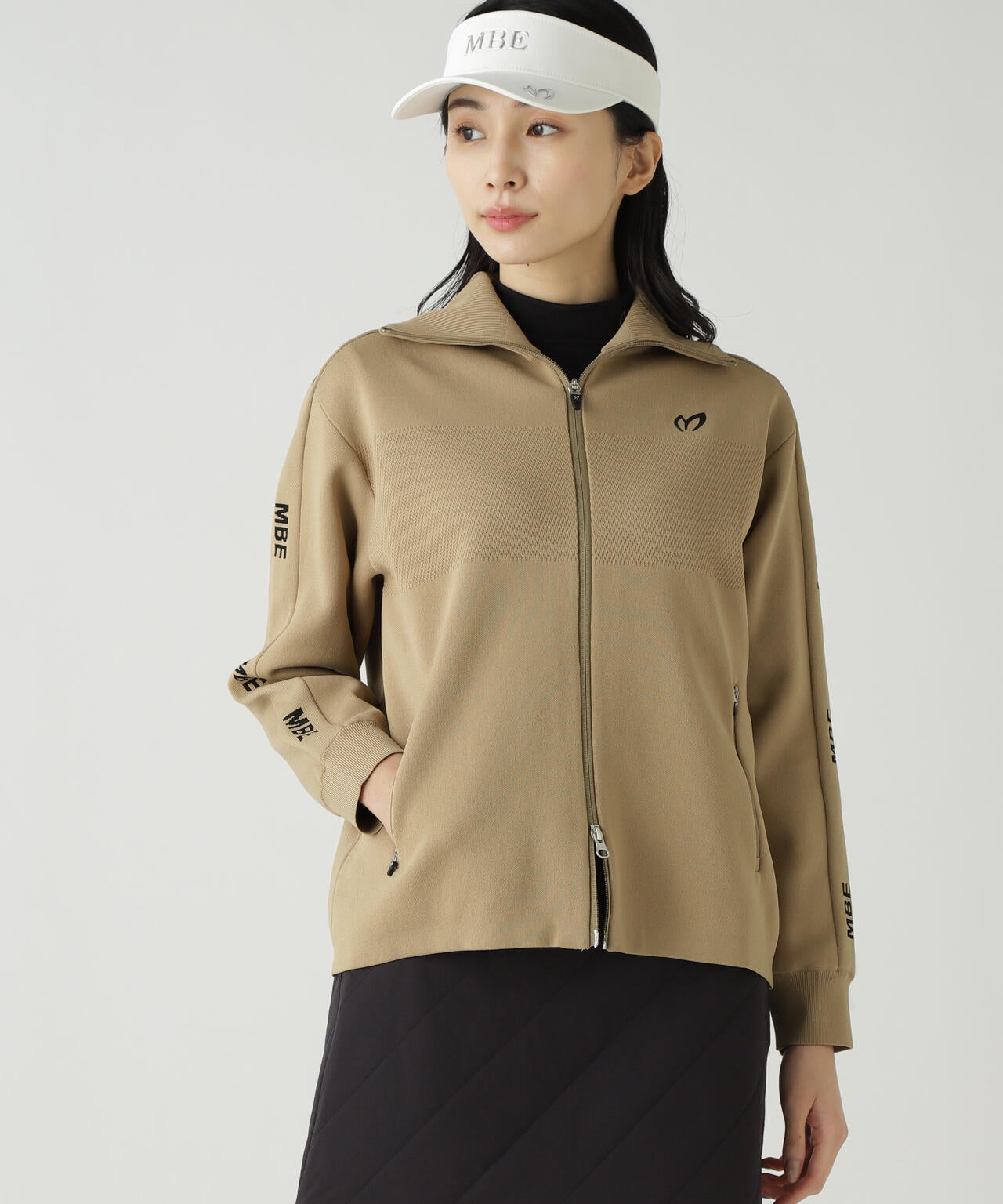 REGENTニットジップアップトラック風ジャケット