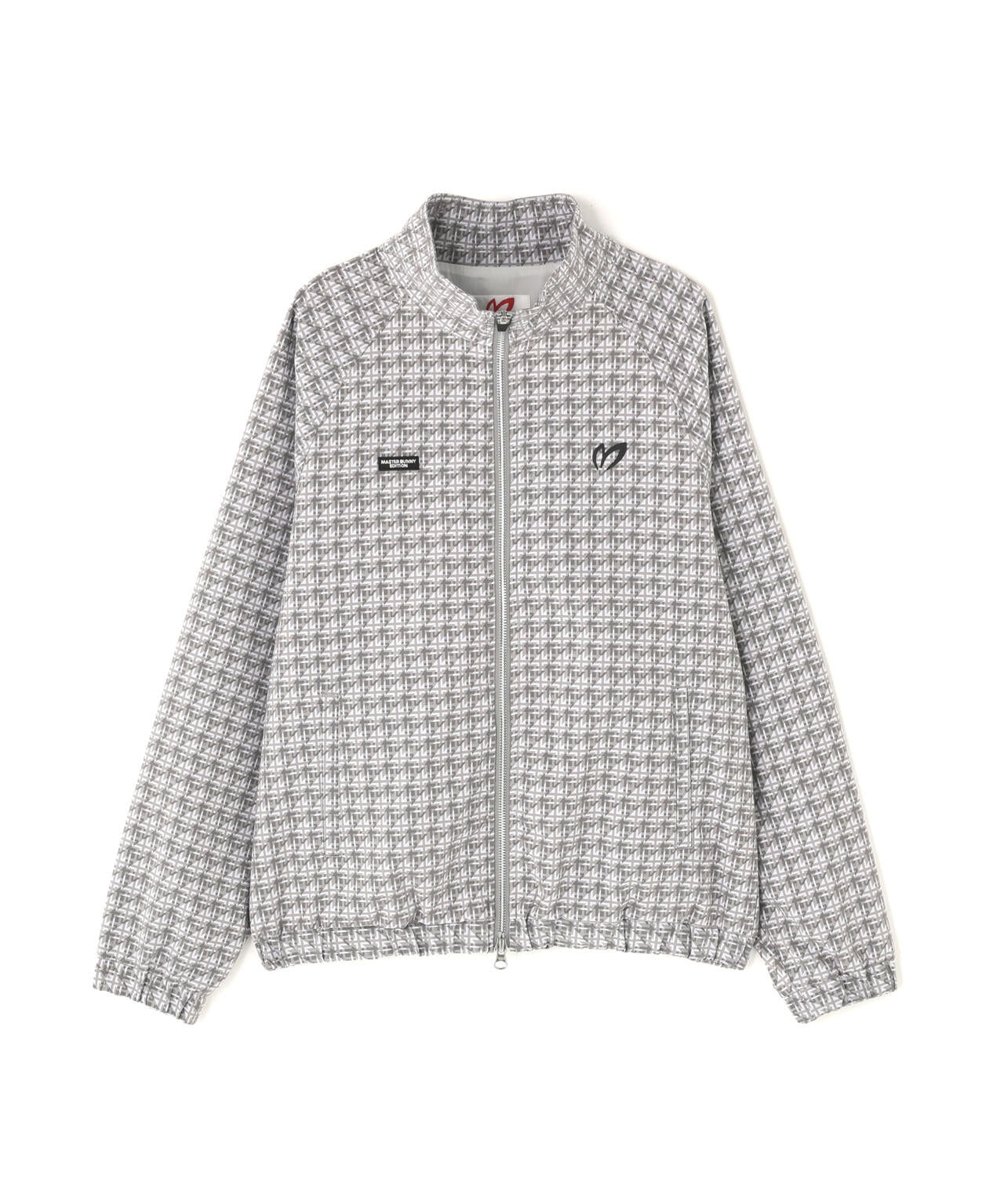 ジオメトリックチェックジャガードブルゾン (WOMENS) | MASTER BUNNY