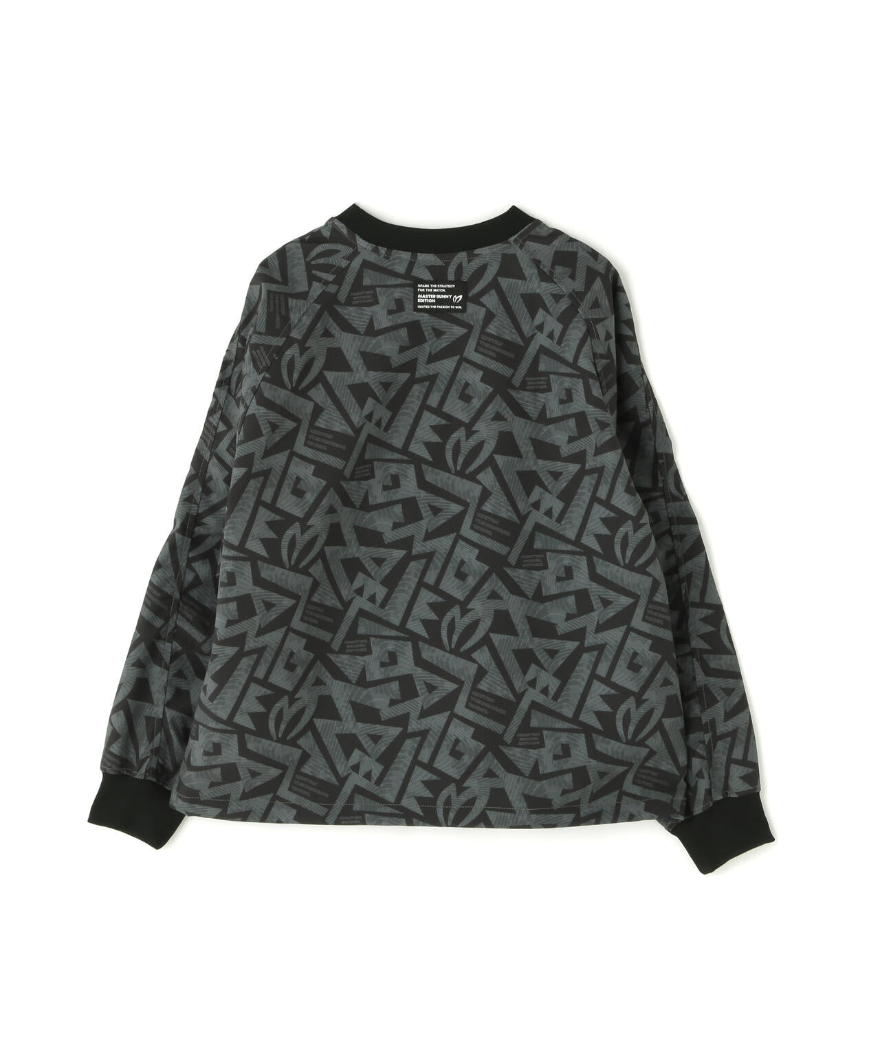 ポリストレッチプリントクルーネックプルオーバー (WOMENS) | MASTER