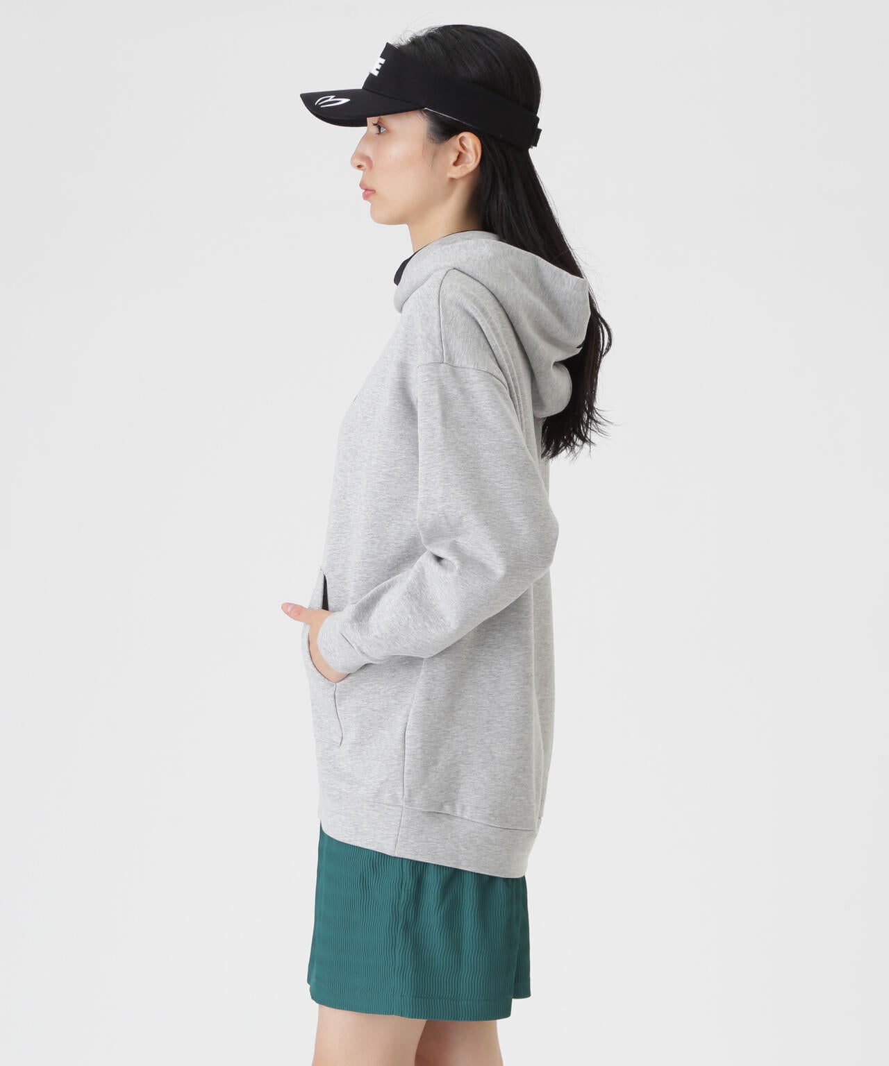 ストライプウェーブ×ダンボール裏毛ワンピース (WOMENS) | MASTER