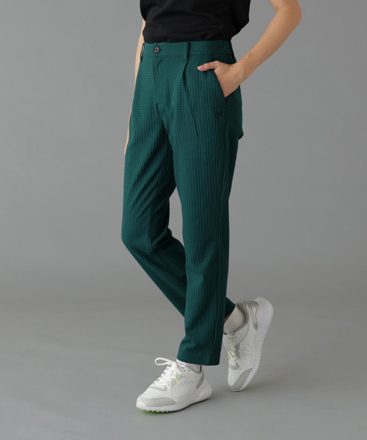 ニット千鳥パンツ (WOMENS)
