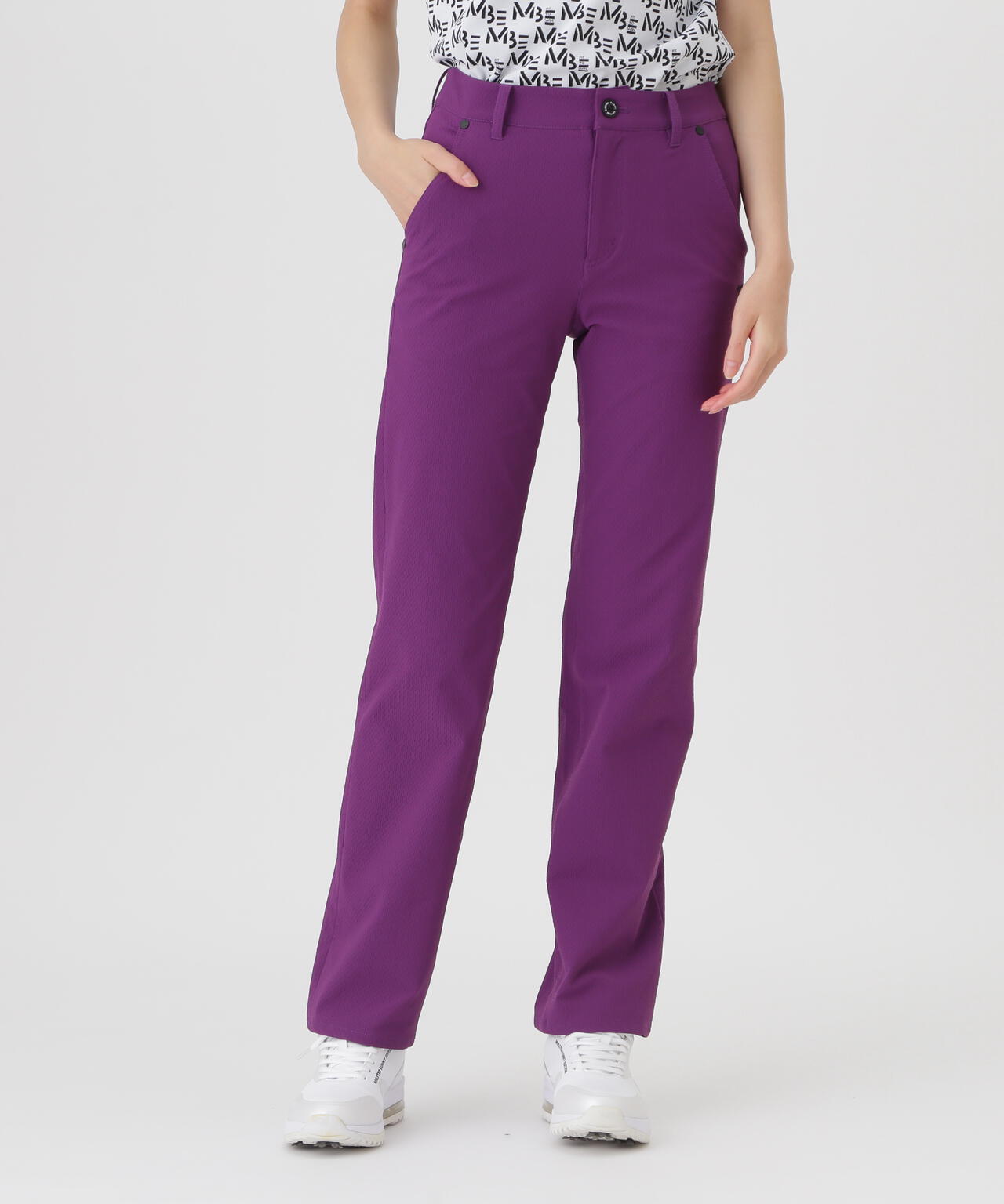 ナイロンドビーストレッチ5ポケットパンツ (WOMENS)