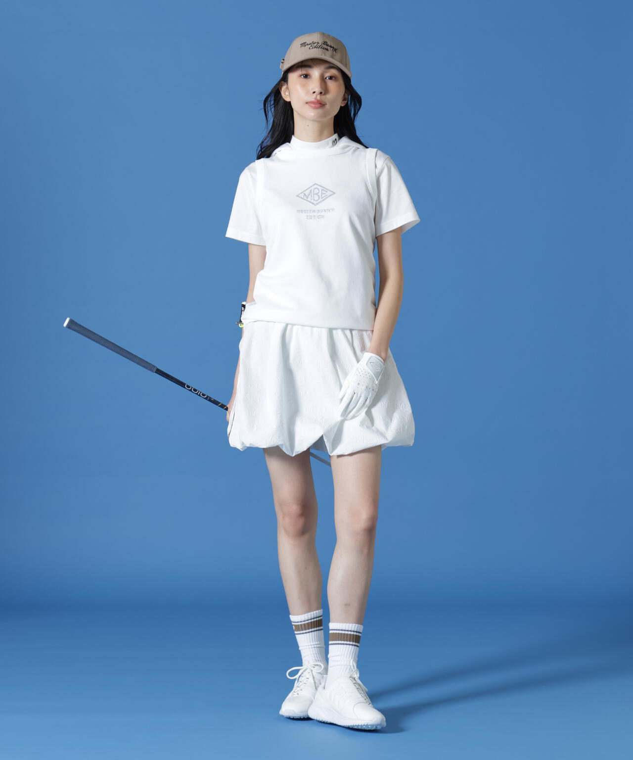 MBEエンボス柄スカート (WOMENS) | MASTER BUNNY EDITION（マスター
