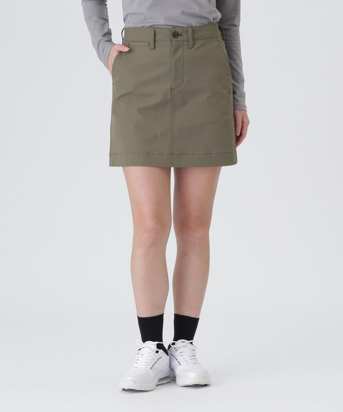 [VINTAGE CASUAL]ビンテージスワギーチノスカート (WOMENS)